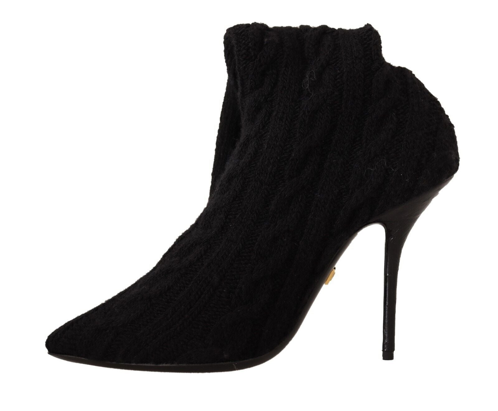 Calcetines elásticos negros hasta la rodilla de Dolce & Gabbana-5