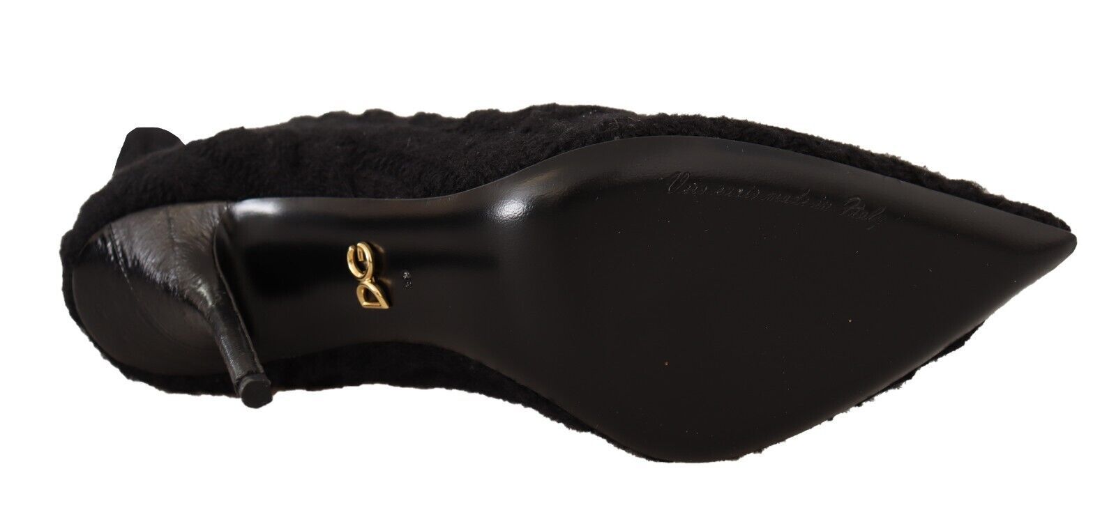 Calcetines elásticos negros hasta la rodilla de Dolce & Gabbana-7