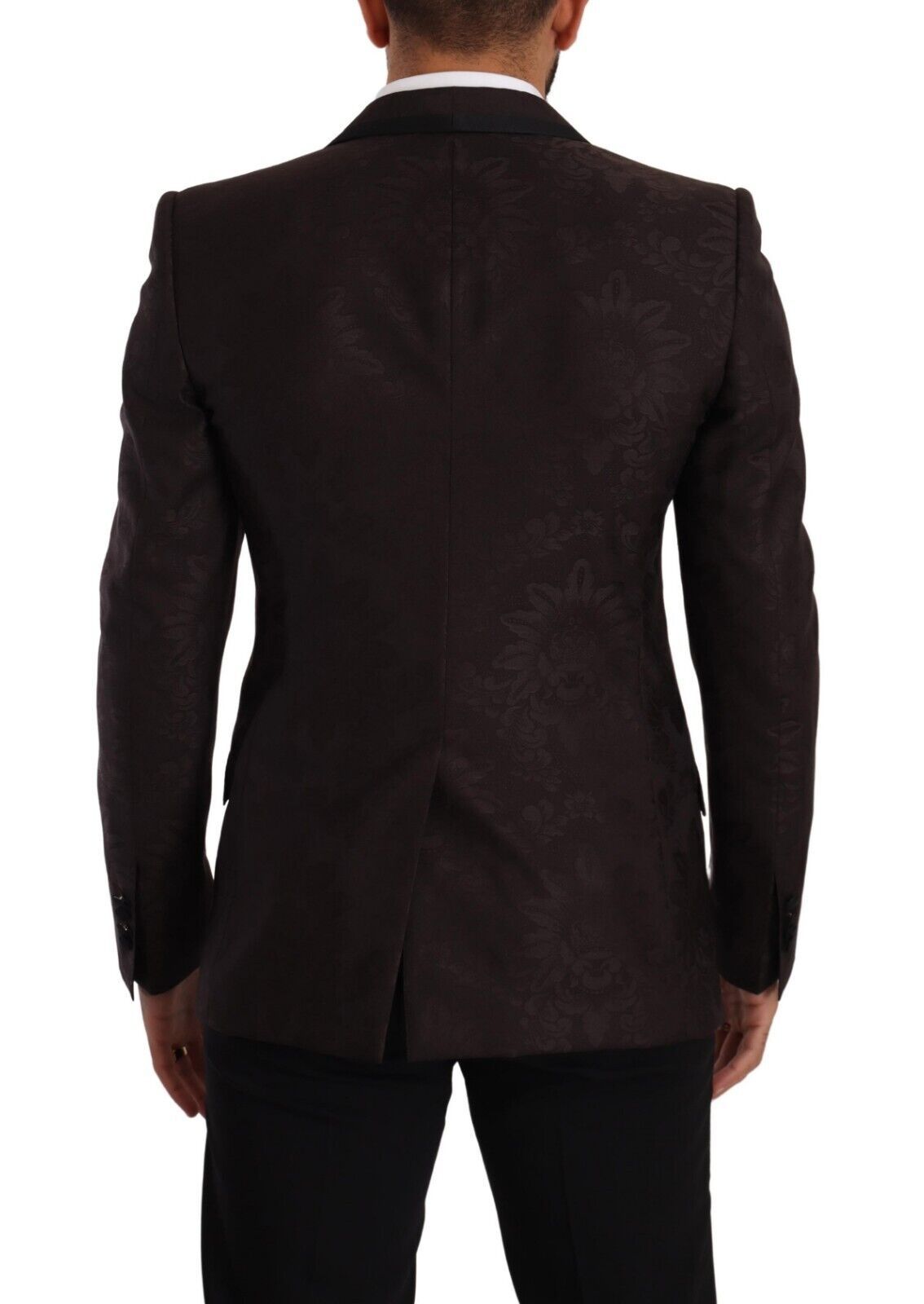 Dolce & Gabbana Lila Jacquard-Einreiher SICILIA Blazer-3