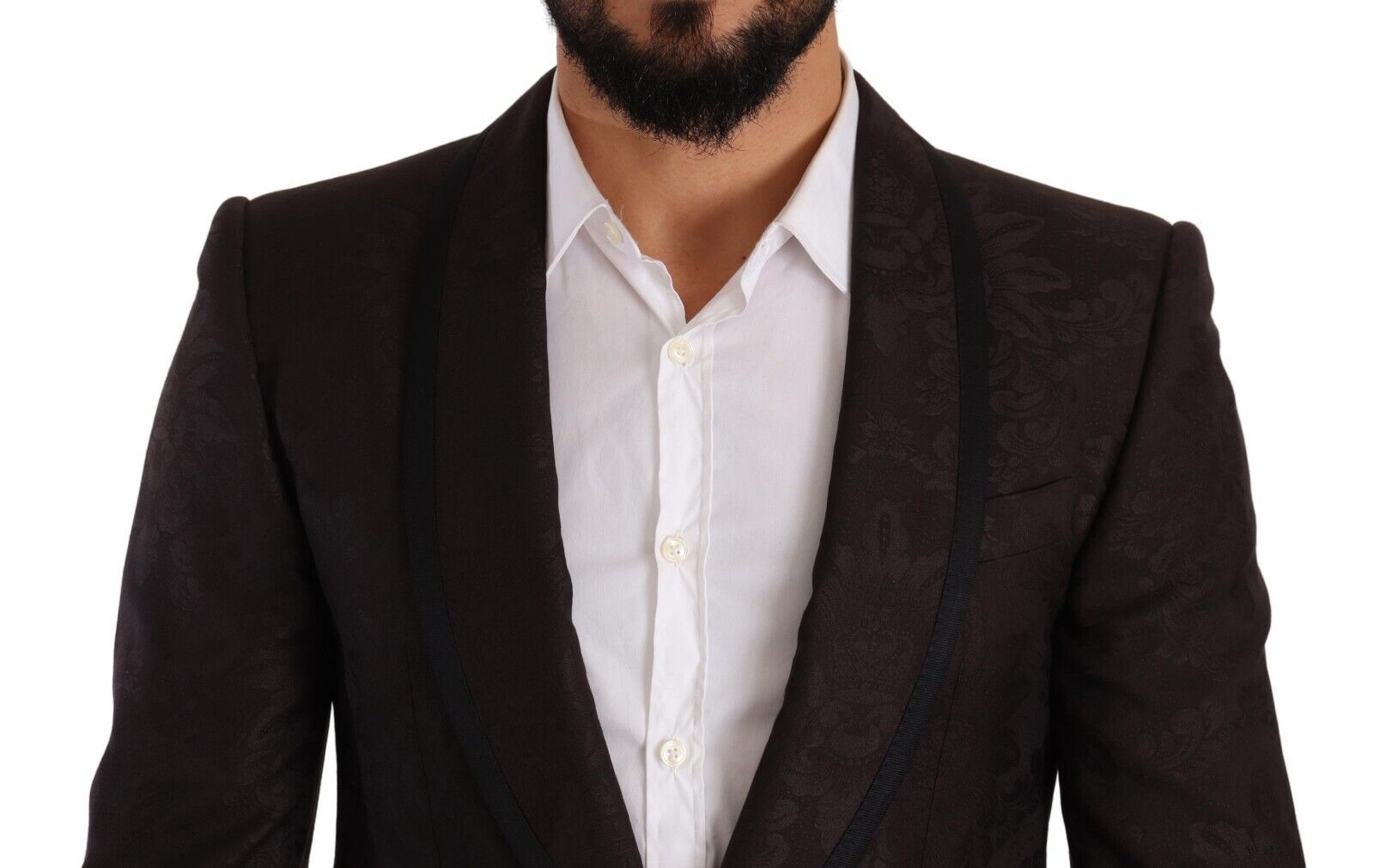 Dolce & Gabbana Lila Jacquard-Einreiher SICILIA Blazer-4