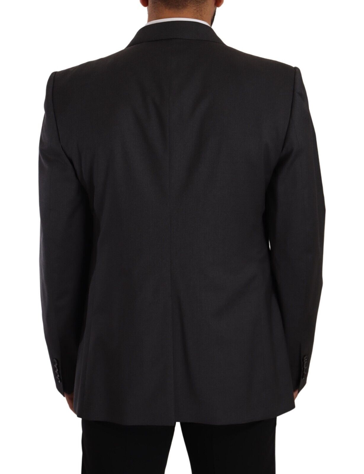 Blazer cruzado gris SICILIA de Dolce & Gabbana (2 piezas)-3