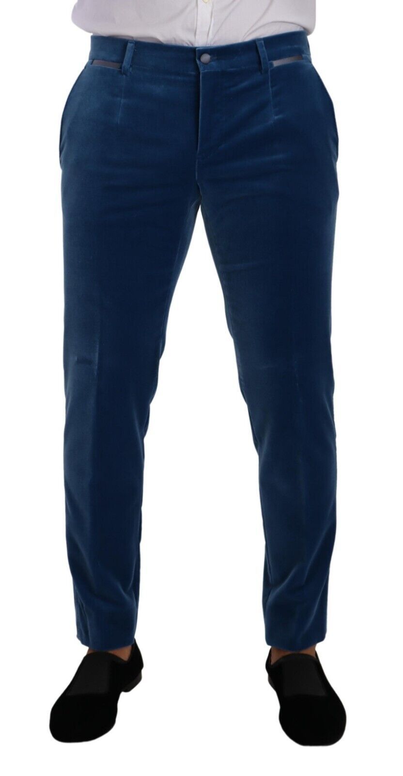 Dolce & Gabbana Blue SICILIA Velvet Slim Fit 2-Piece Suit-6