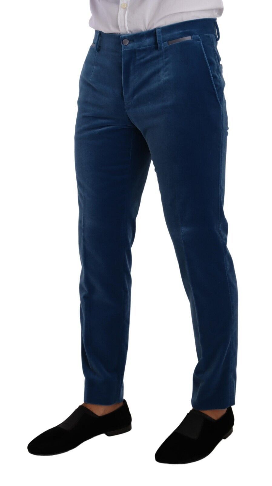 Dolce & Gabbana Blue SICILIA Velvet Slim Fit 2-Piece Suit-7