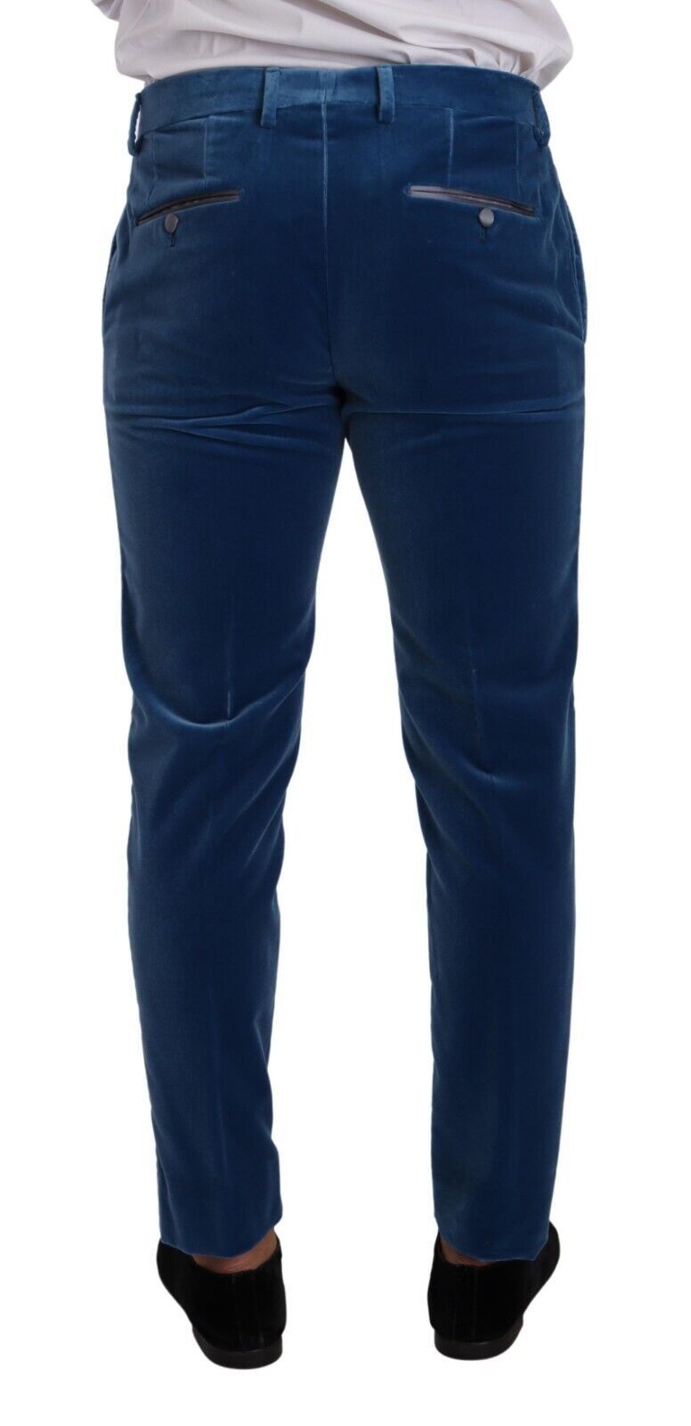 Dolce & Gabbana Blue SICILIA Velvet Slim Fit 2-Piece Suit-8