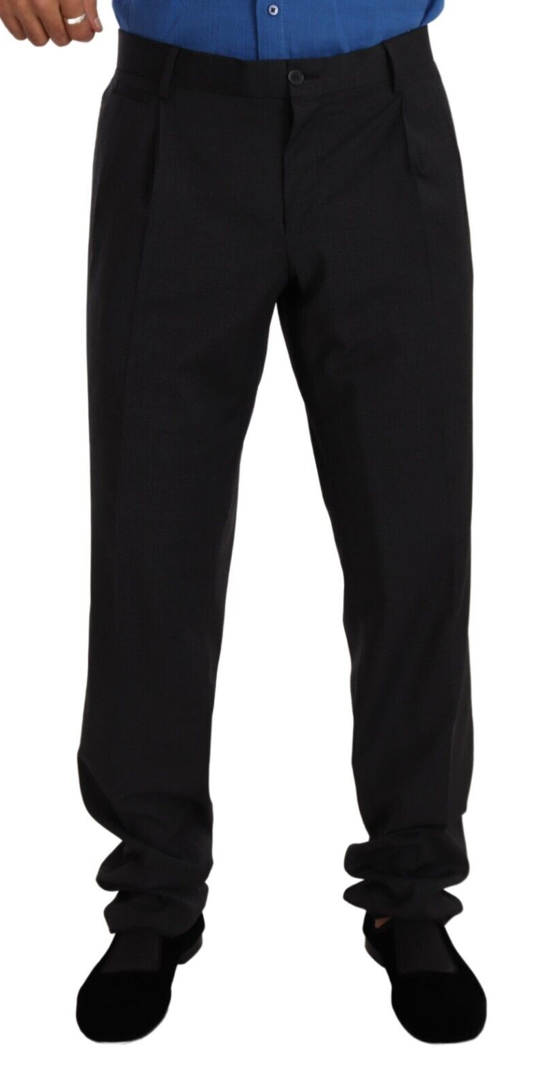 Dolce & Gabbana Grey Dress-Pants VENTANNI Dress-Pants-1