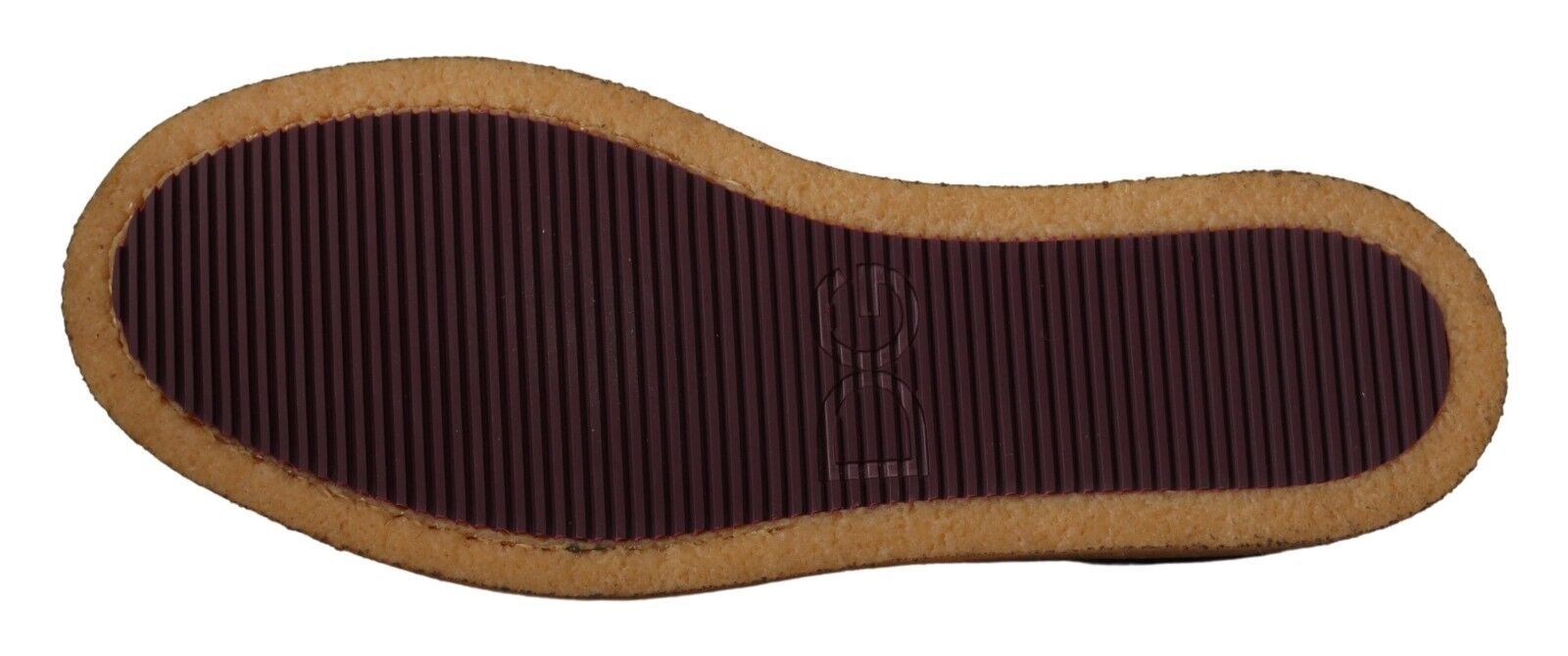 Dolce & Gabbana Brown Suede Slip-On Flats Moccasin Shoes-6