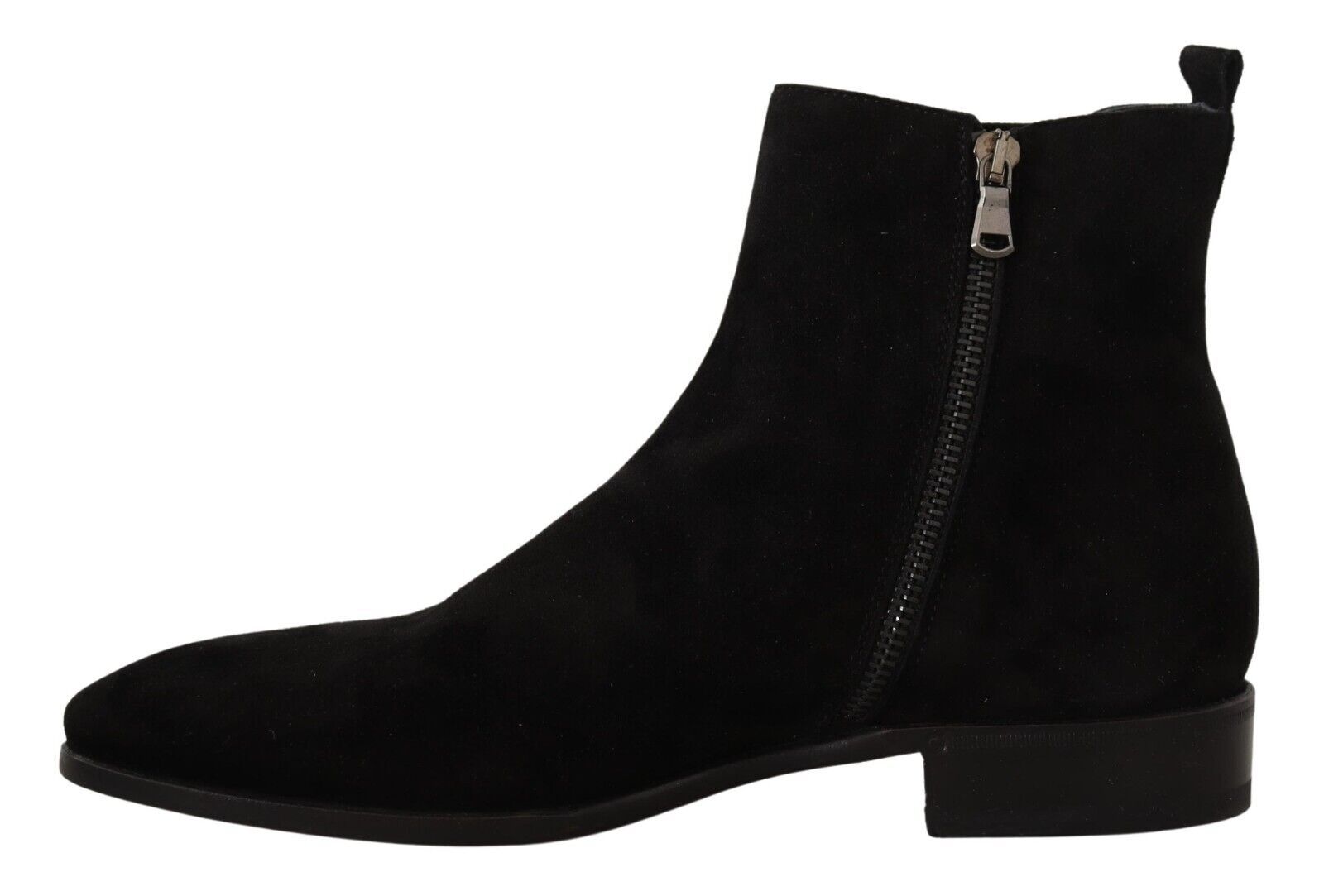 Botas Chelsea de piel de ante negra para hombre de Dolce & Gabbana-5
