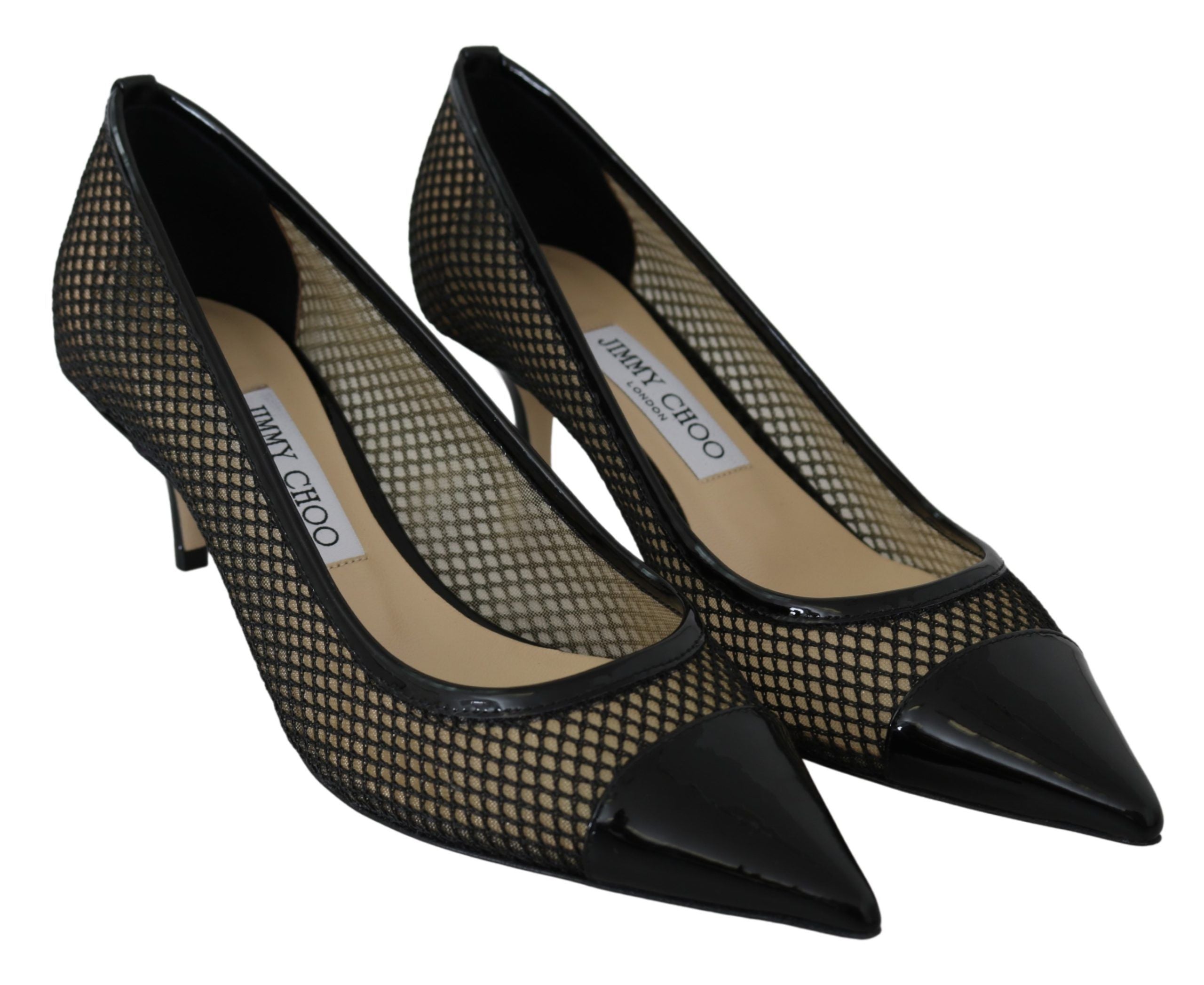 Jimmy Choo chic pointed patent leather pumps-2