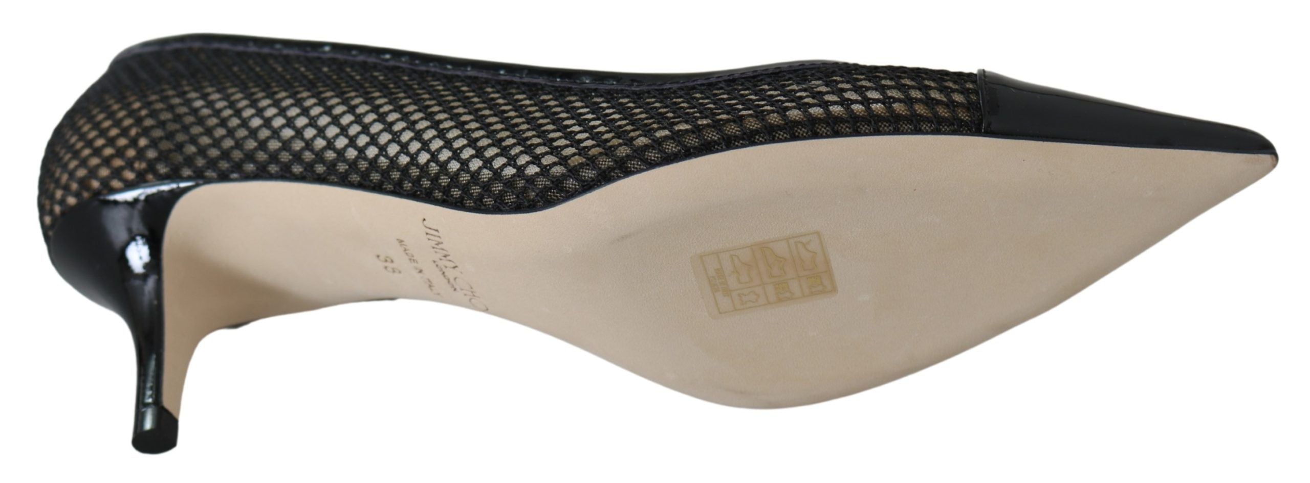 Jimmy Choo chic pointed patent leather pumps-6