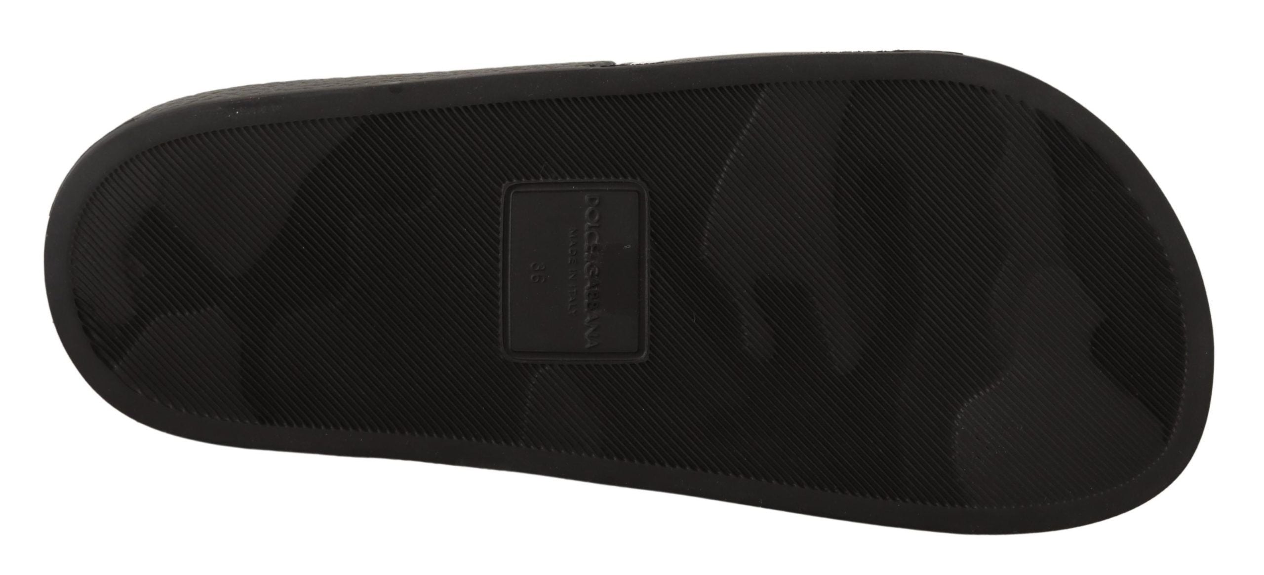 Dolce & Gabbana Black Leather I Love D&-5
