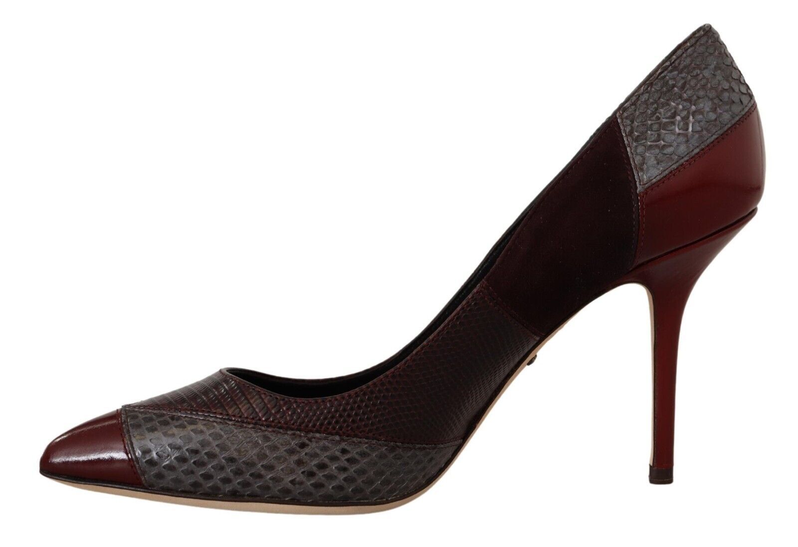Dolce & Gabbana Multicolor Exotic Leather Heeled Pumps Shoes-5