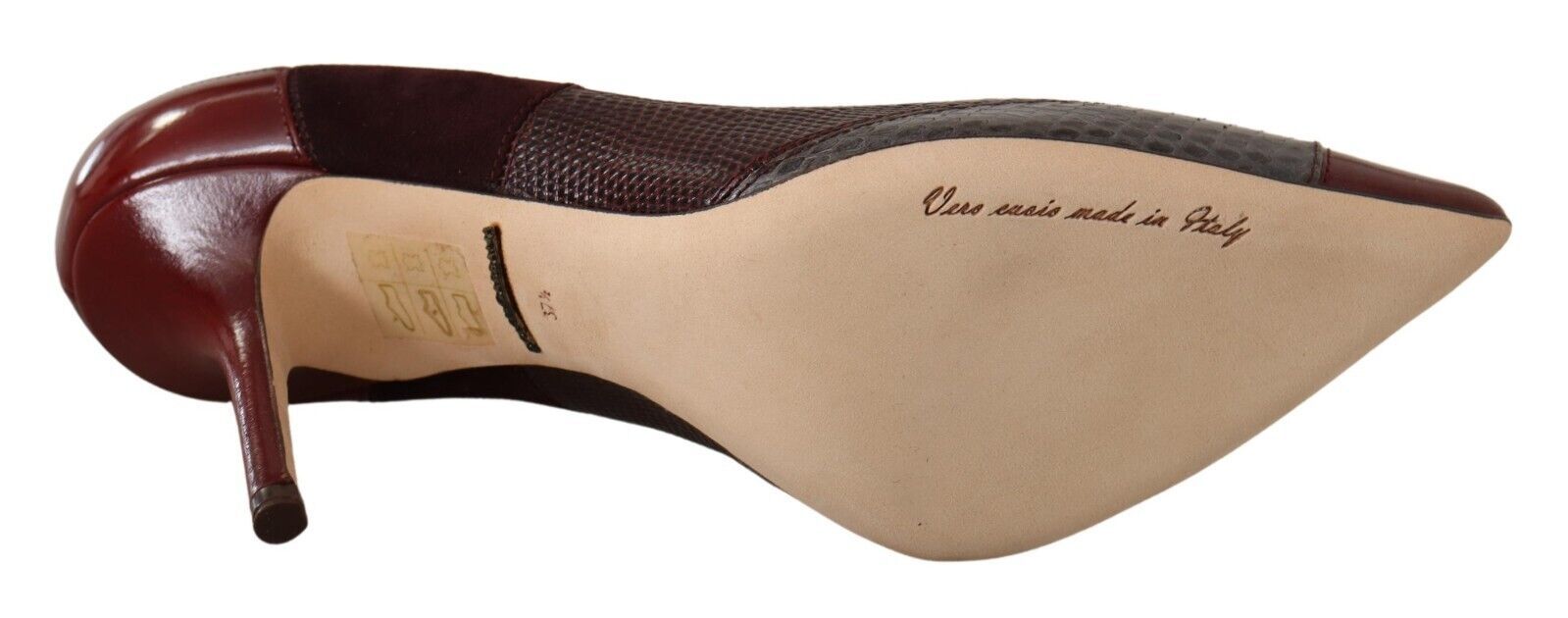 Dolce & Gabbana Multicolor Exotic Leather Heeled Pumps Shoes-6
