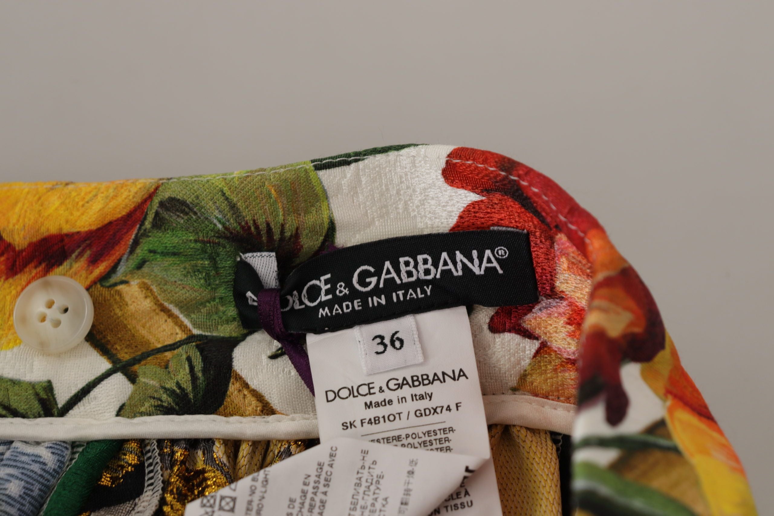 Dolce & Gabbana Multicolor Patchwork Sicily Long Maxi Skirt-8