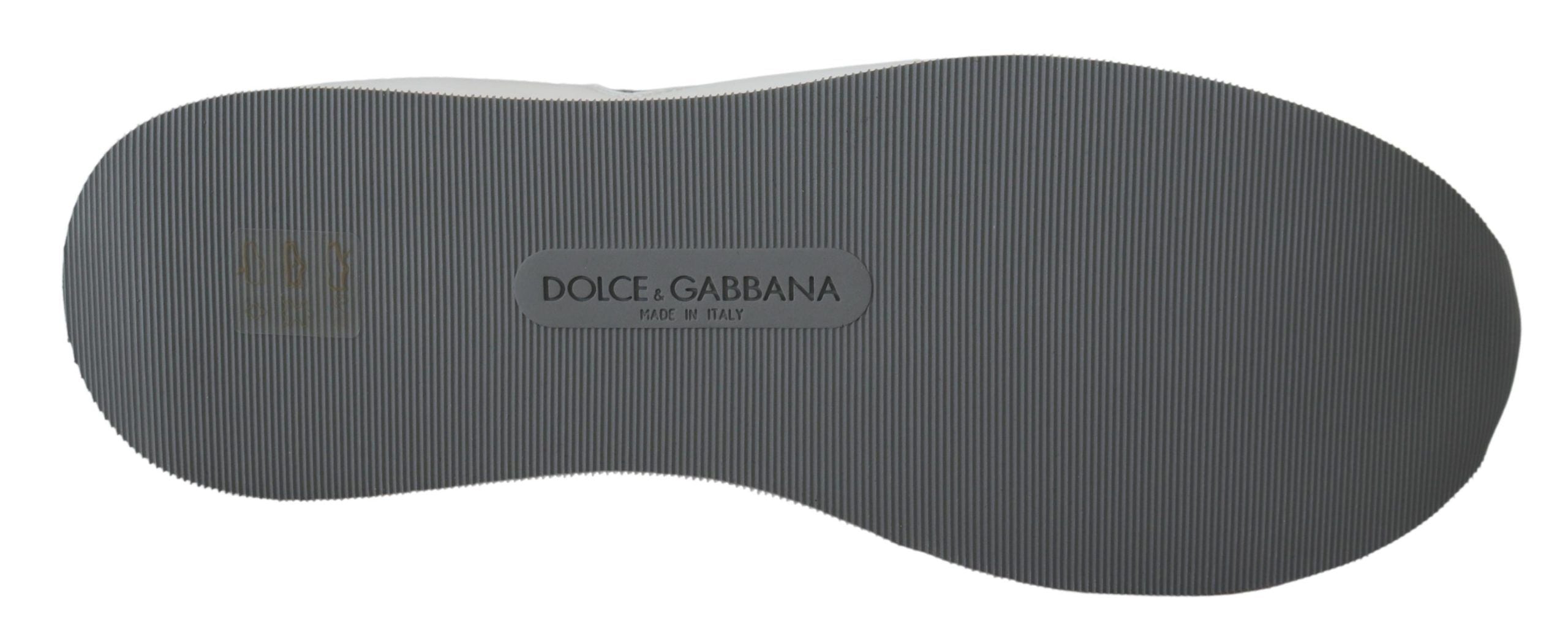 Dolce & Gabbana Multicolor Leather Sport Low Top Sneakers-6