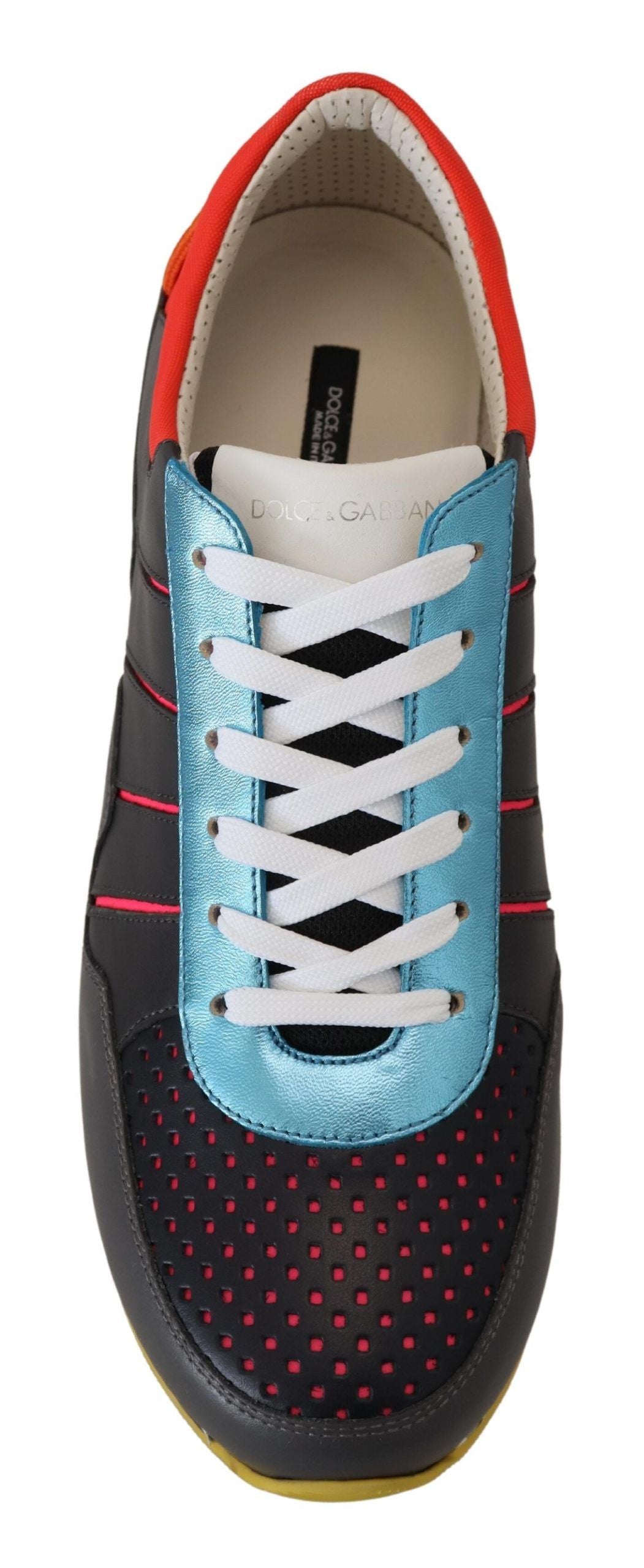 Dolce & Gabbana Multicolor Sport Low Top Shoes Sneakers-2
