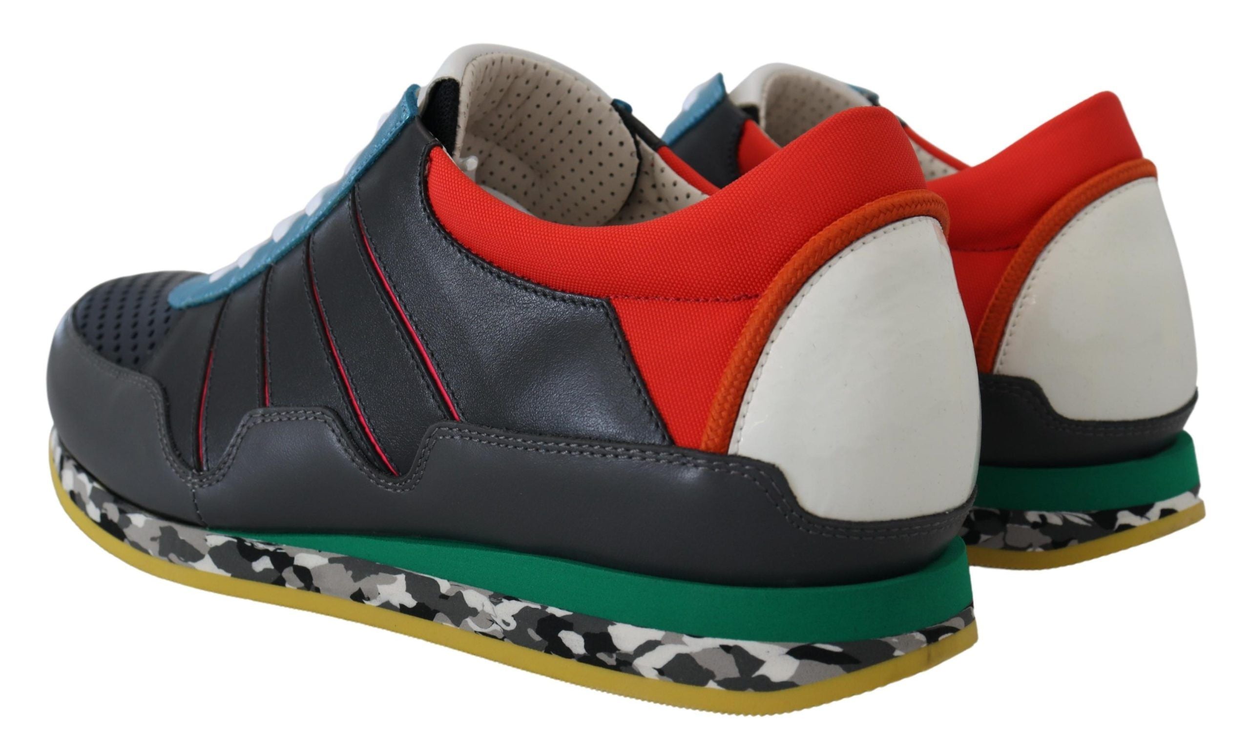 Dolce & Gabbana Multicolor Sport Low Top Shoes Sneakers-5