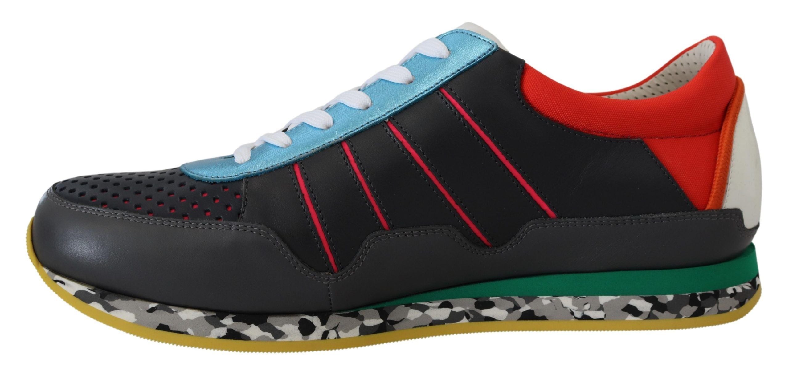 Dolce & Gabbana Multicolor Sport Low Top Shoes Sneakers-6