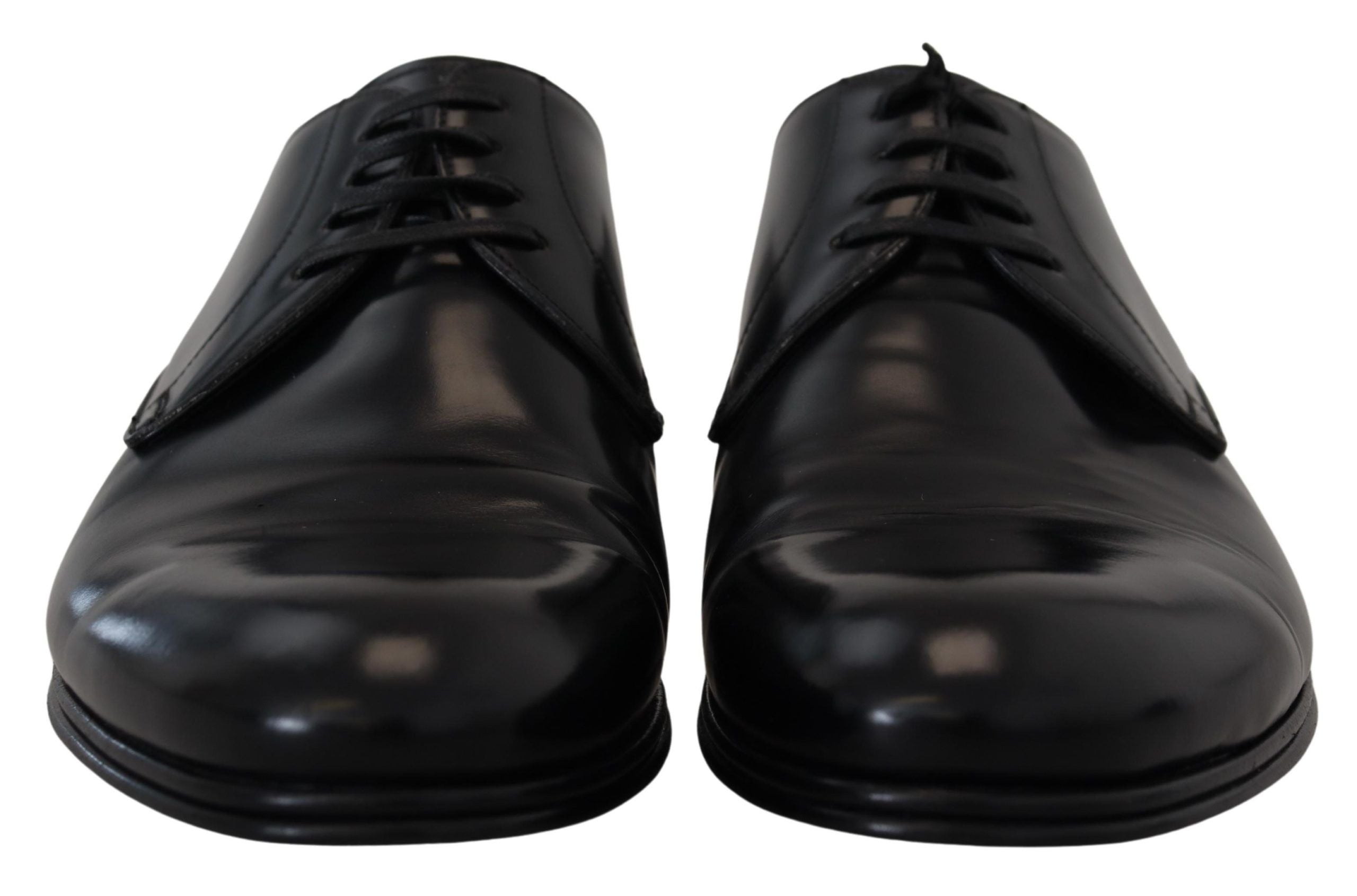 Dolce & Gabbana black leather shoes for formal occasions-4