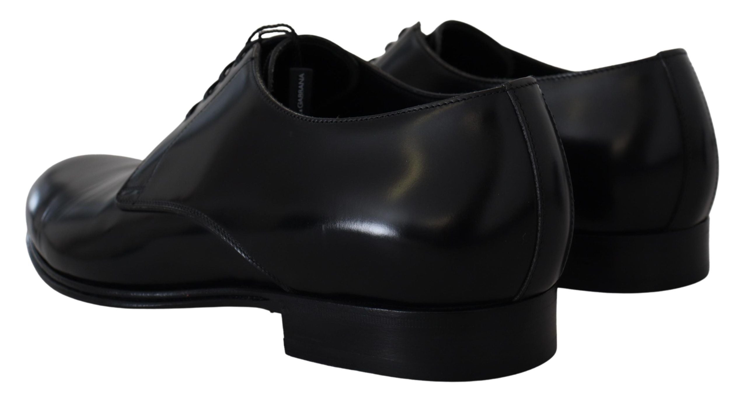 Dolce & Gabbana black leather shoes for formal occasions-6
