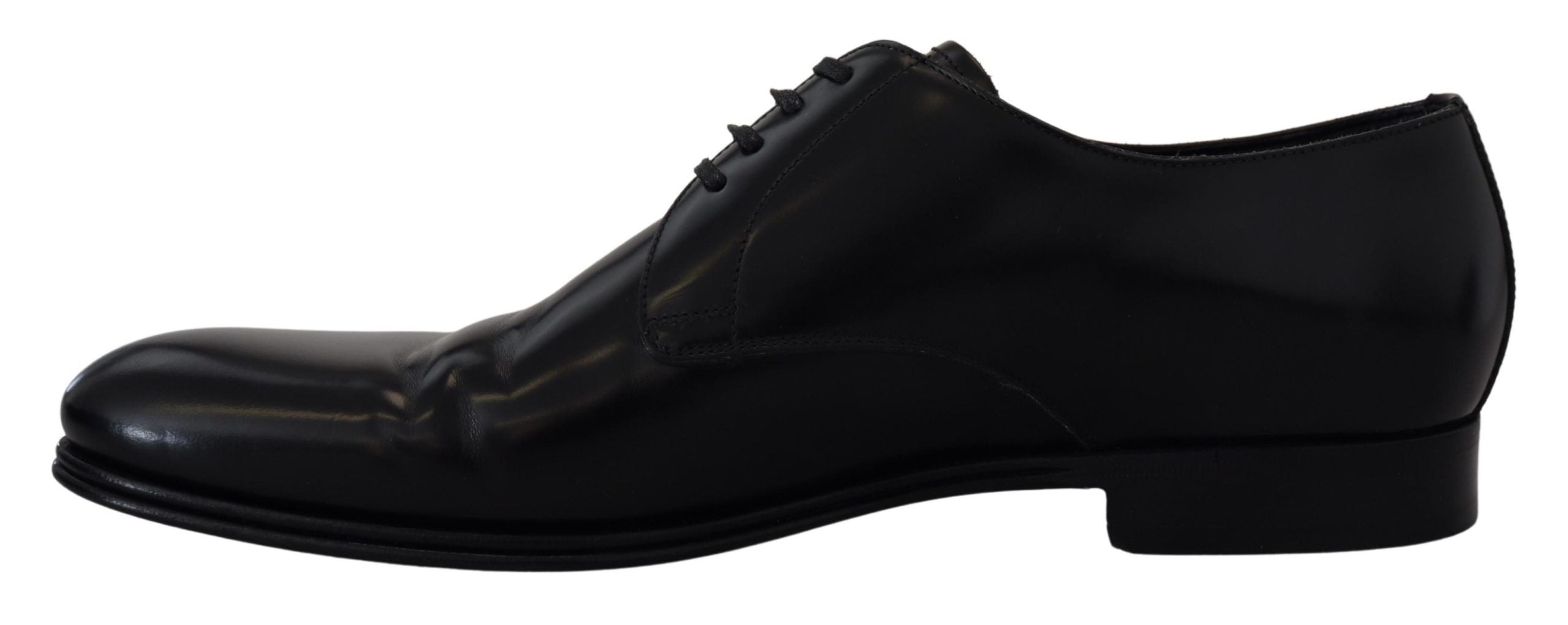 Dolce & Gabbana black leather shoes for formal occasions-7
