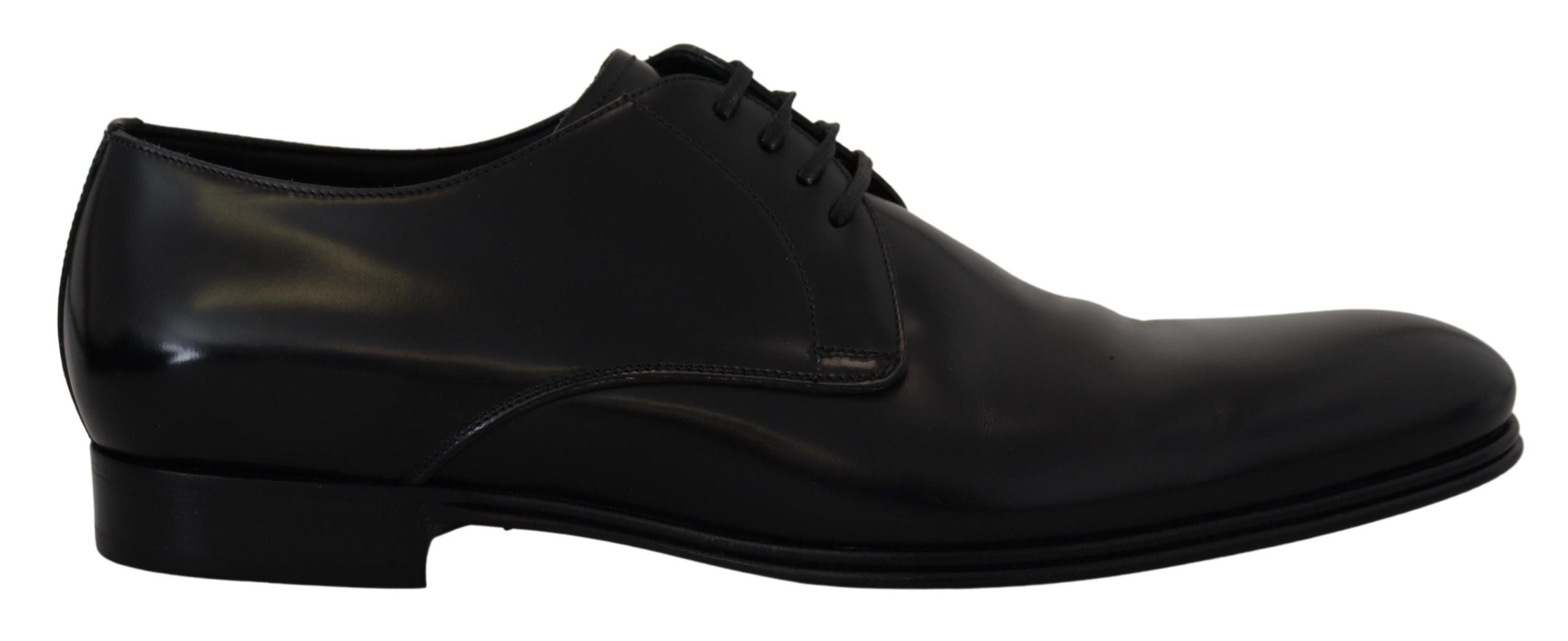 Dolce & Gabbana black leather shoes for formal occasions