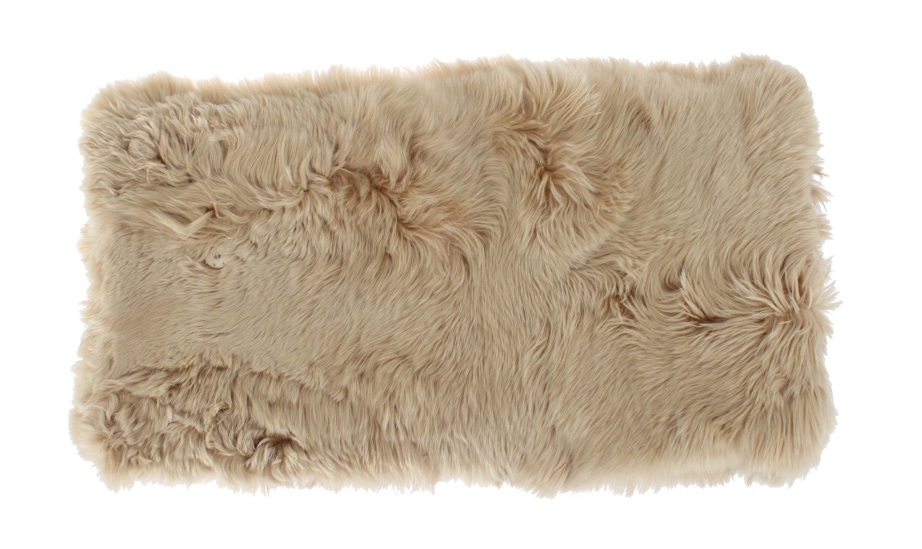 Dolce & Gabbana Beige Alpaca Collar Scarf-5