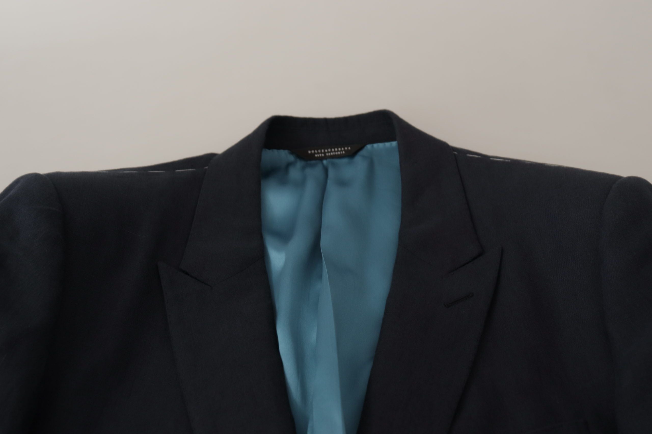 Dolce & Gabbana Chaqueta abrigo azul oscuro ALTA SARTORIA Blazer-6