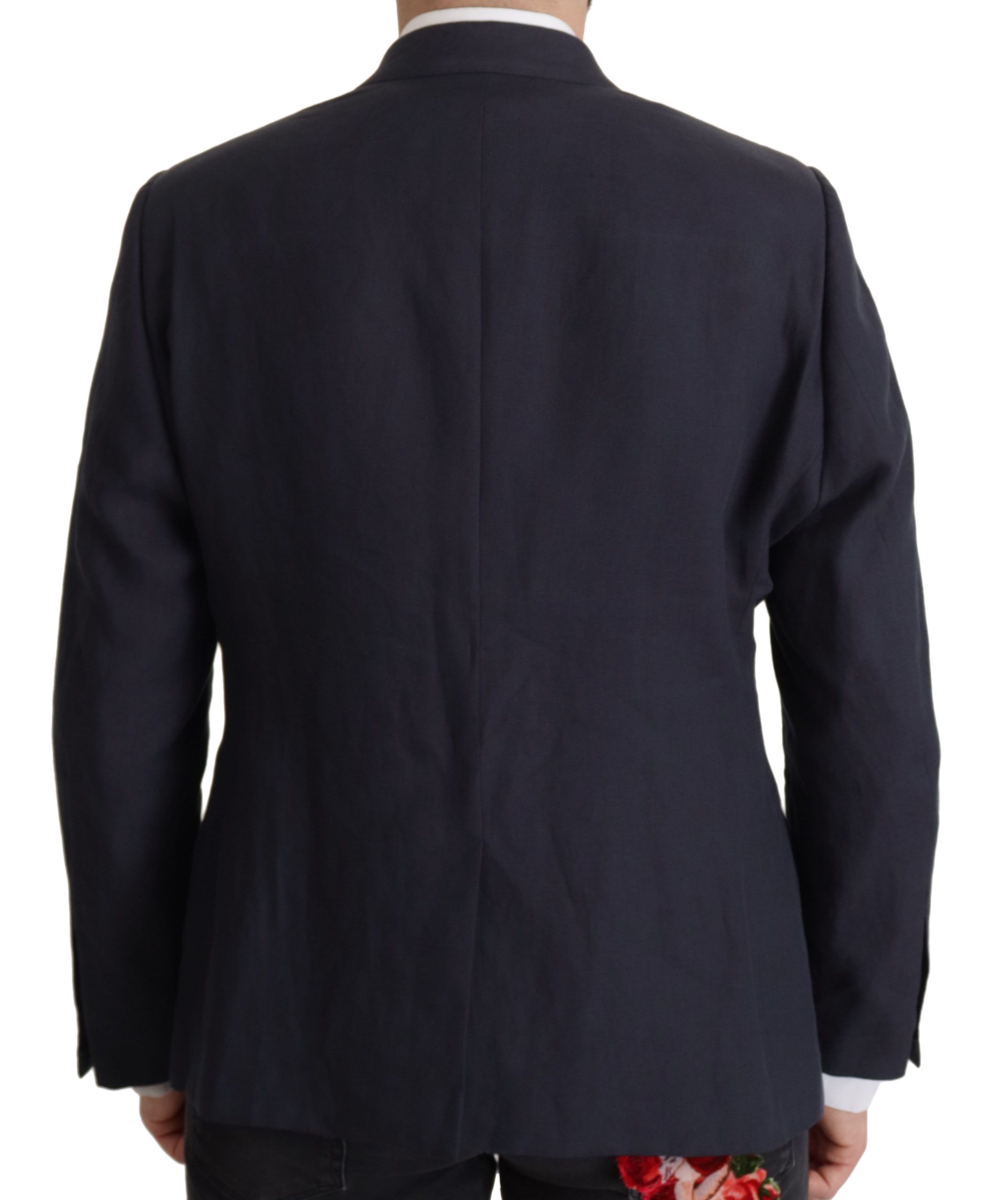 Dolce & Gabbana Chaqueta abrigo azul oscuro ALTA SARTORIA Blazer-4
