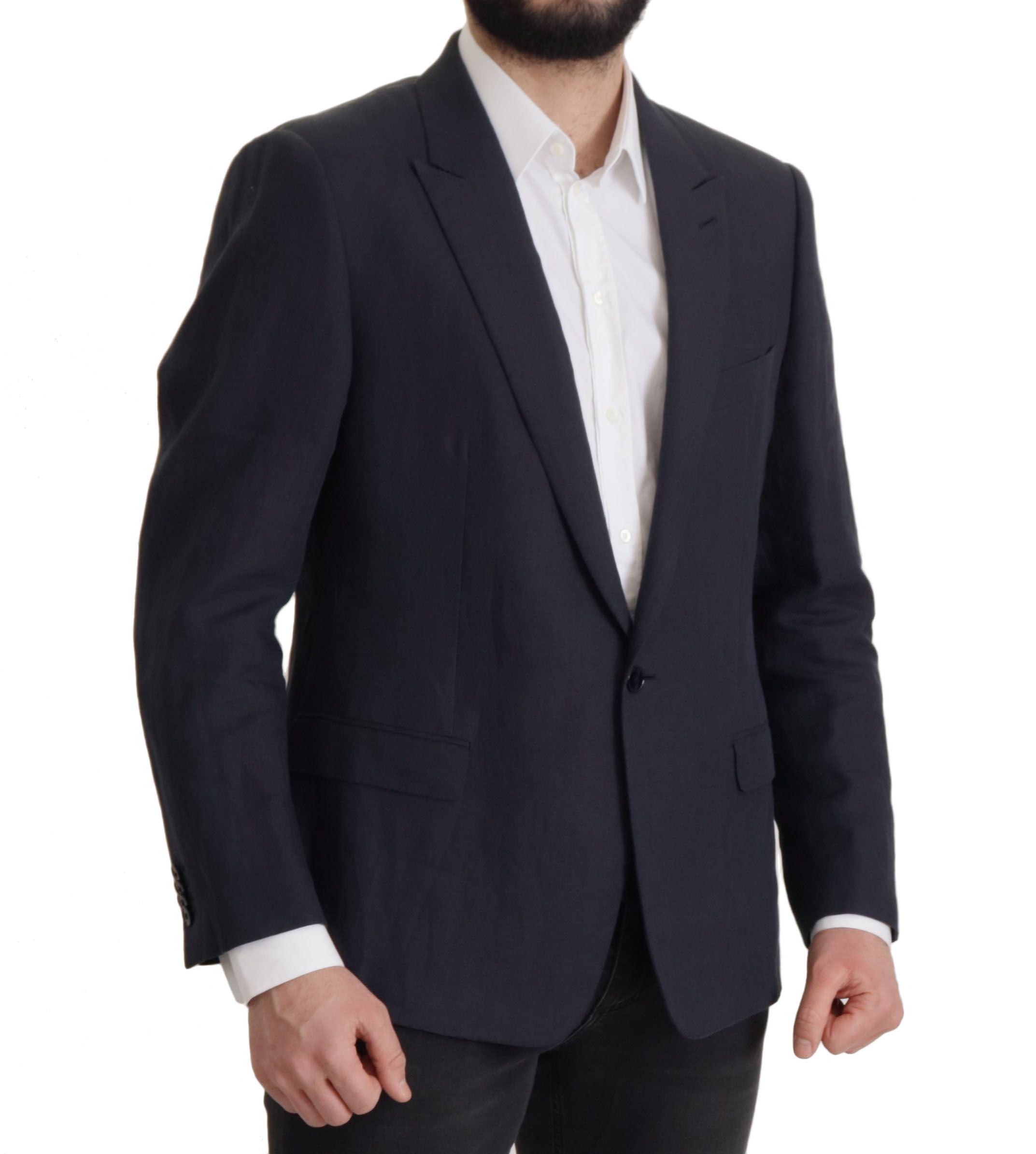 Dolce & Gabbana Chaqueta abrigo azul oscuro ALTA SARTORIA Blazer-2