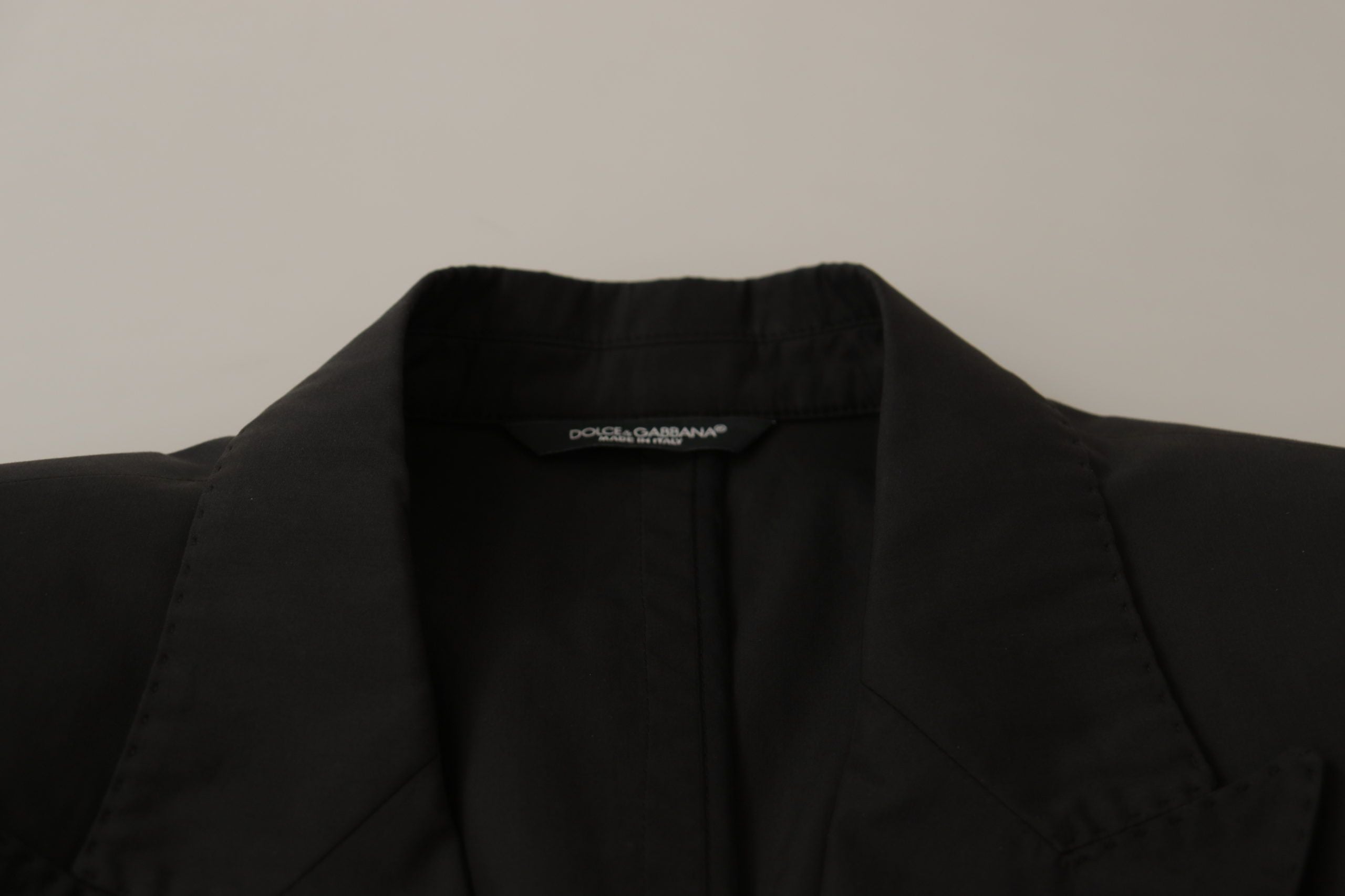 Dolce & Gabbana Schwarzer einreihiger TAORMINA-Blazer-6