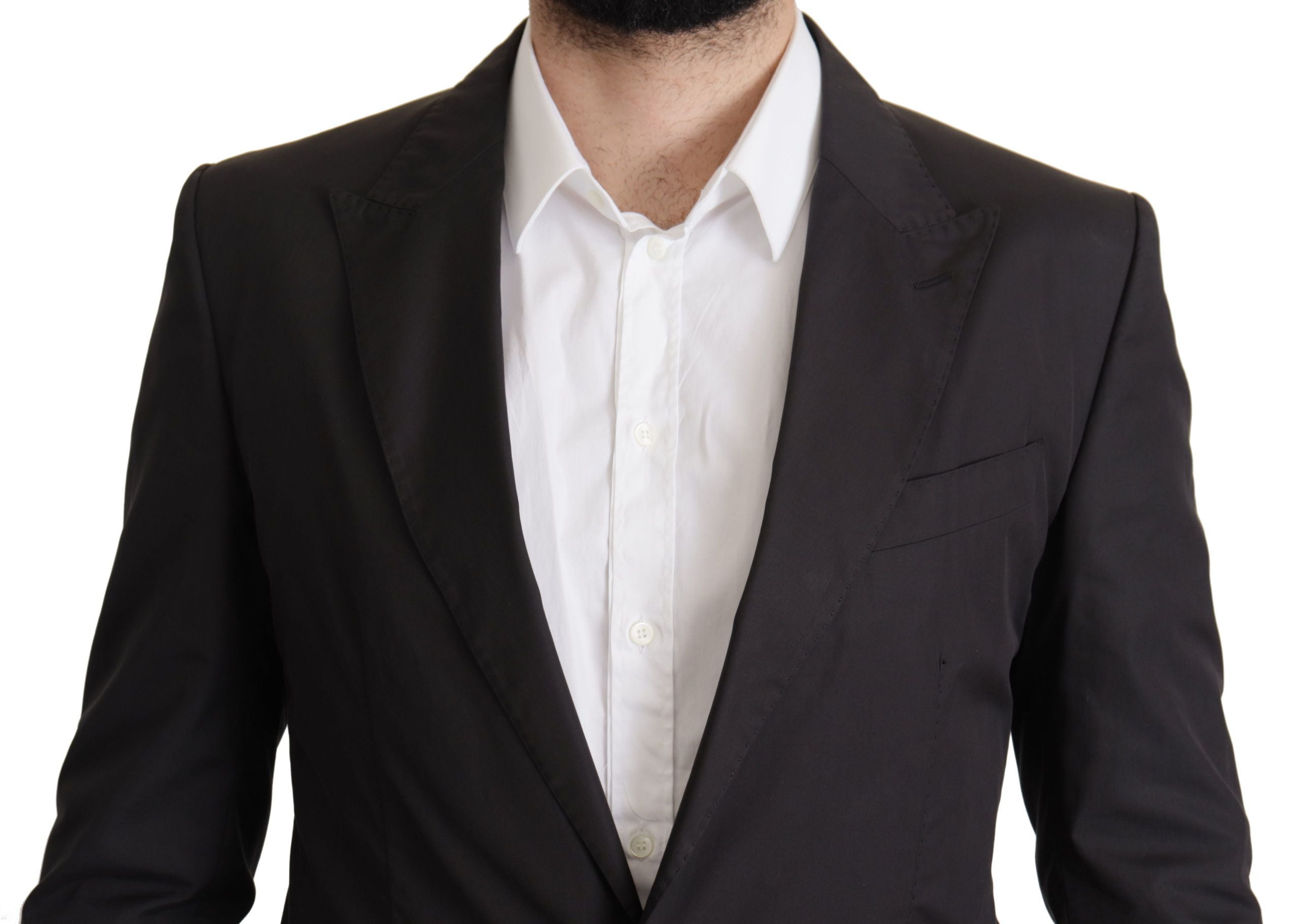 Dolce & Gabbana Schwarzer einreihiger TAORMINA-Blazer-2
