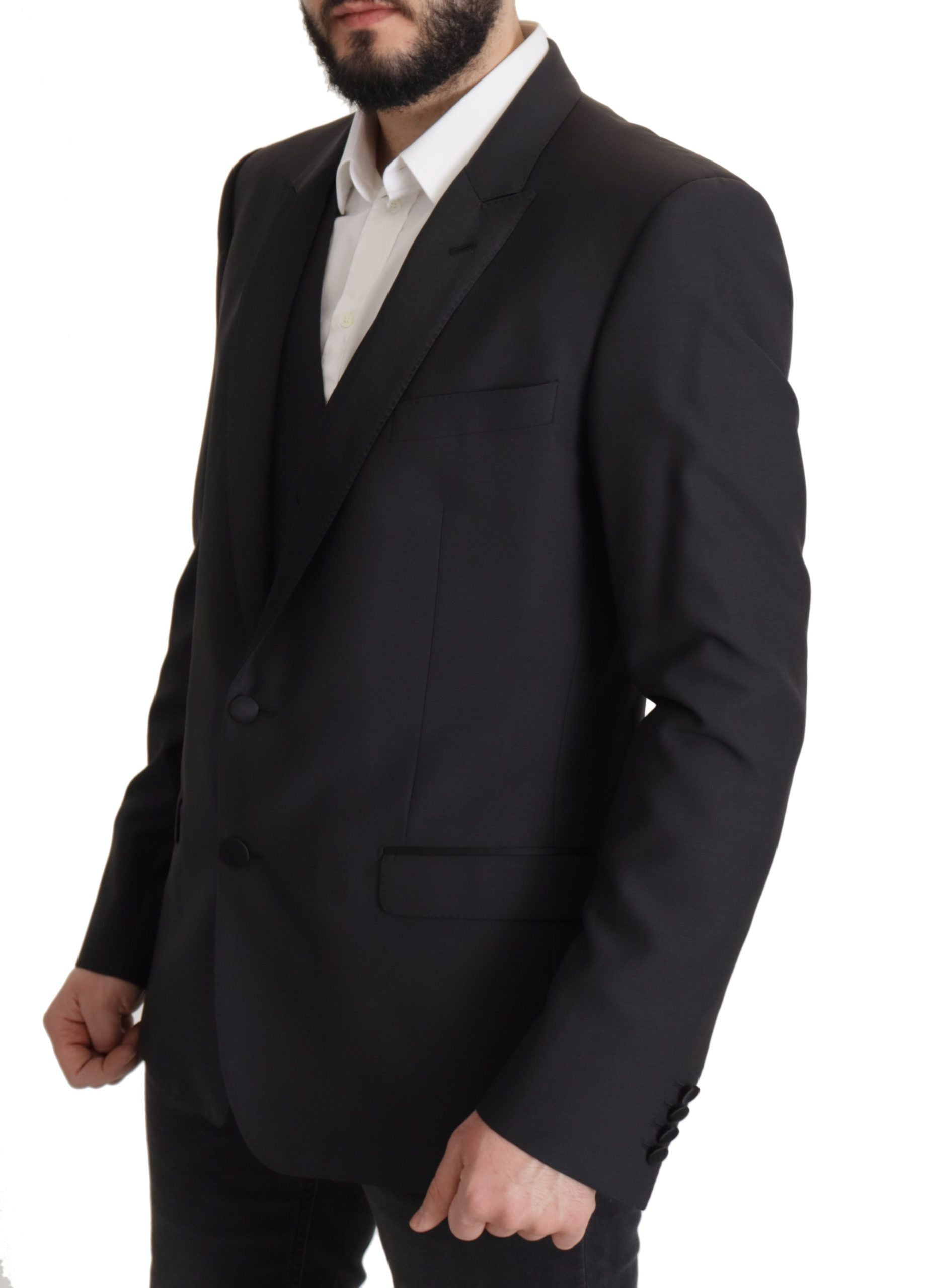 Dolce & Gabbana Dunkelblauer einreihiger MARTINI Blazer-2