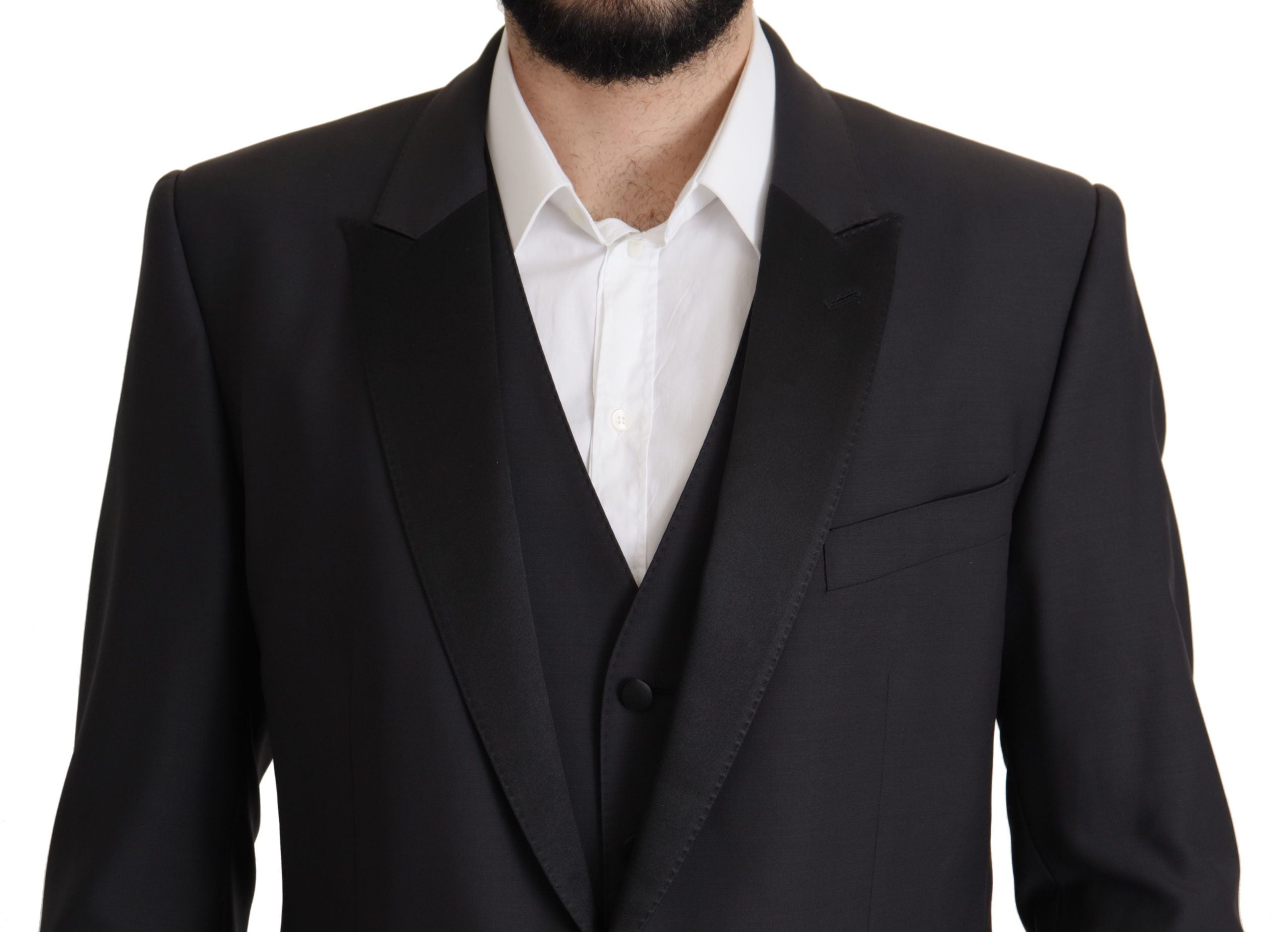 Dolce & Gabbana Dunkelblauer einreihiger MARTINI Blazer-3
