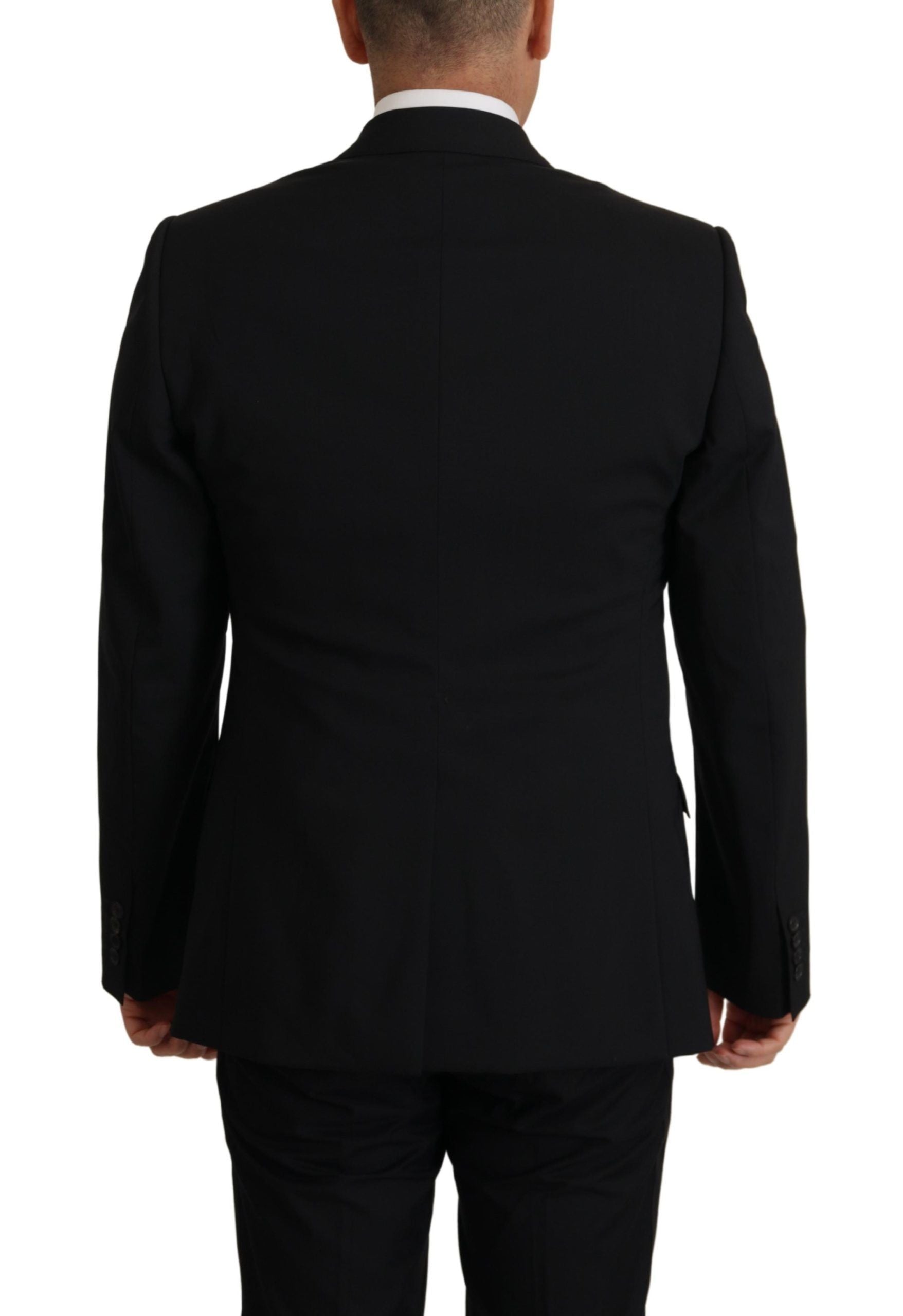 Dolce & Gabbana Schwarze Jacke Weste 2 Stück MARTINI Blazer-2