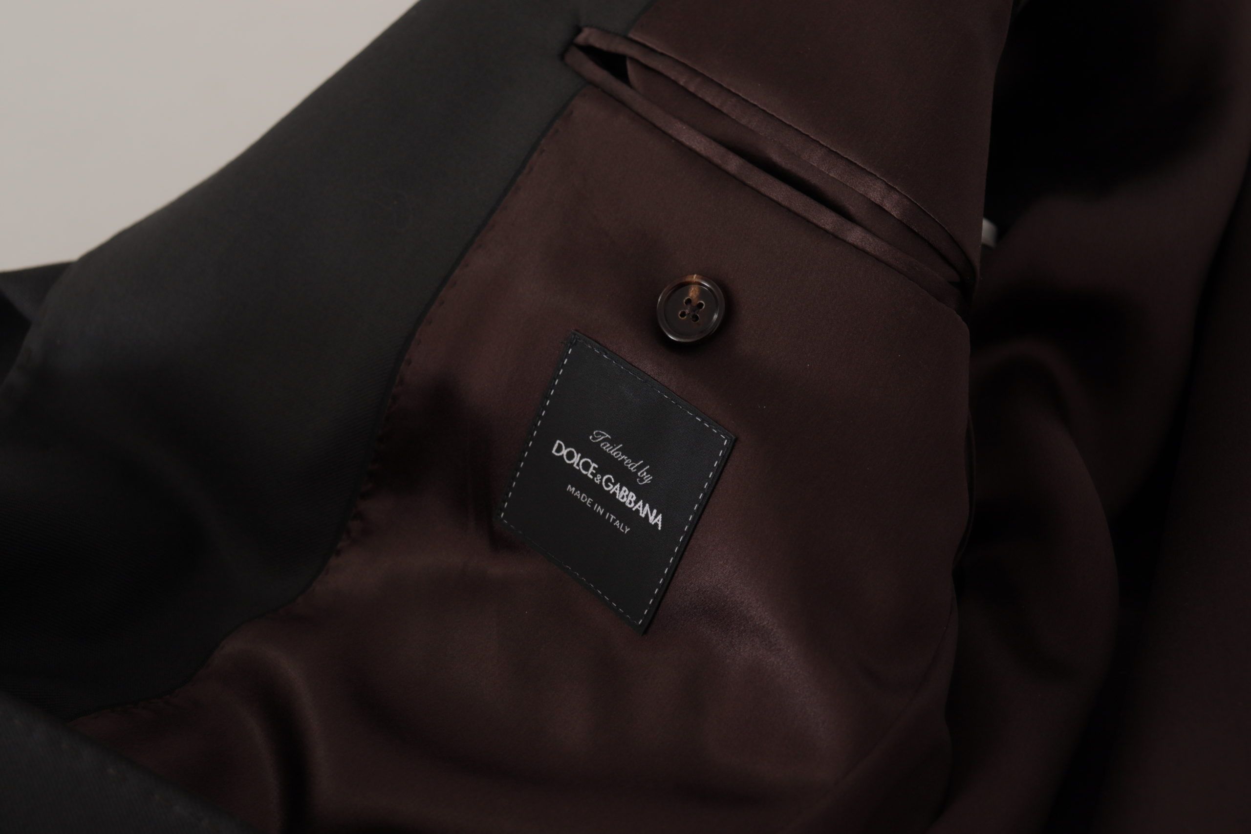 Dolce & Gabbana Black single-breasted wool blazer-6