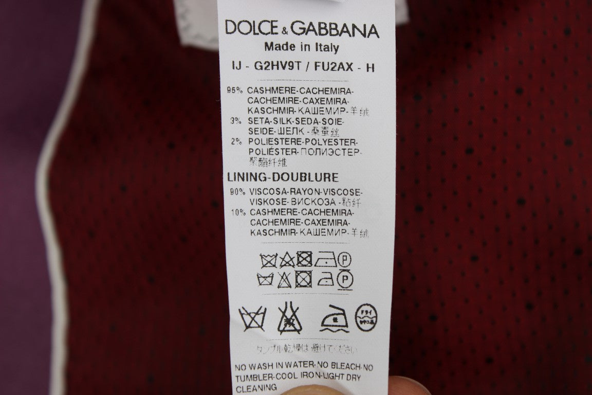 Dolce & Gabbana Lila Cashmere Slim Fit Blazer Jacket-7