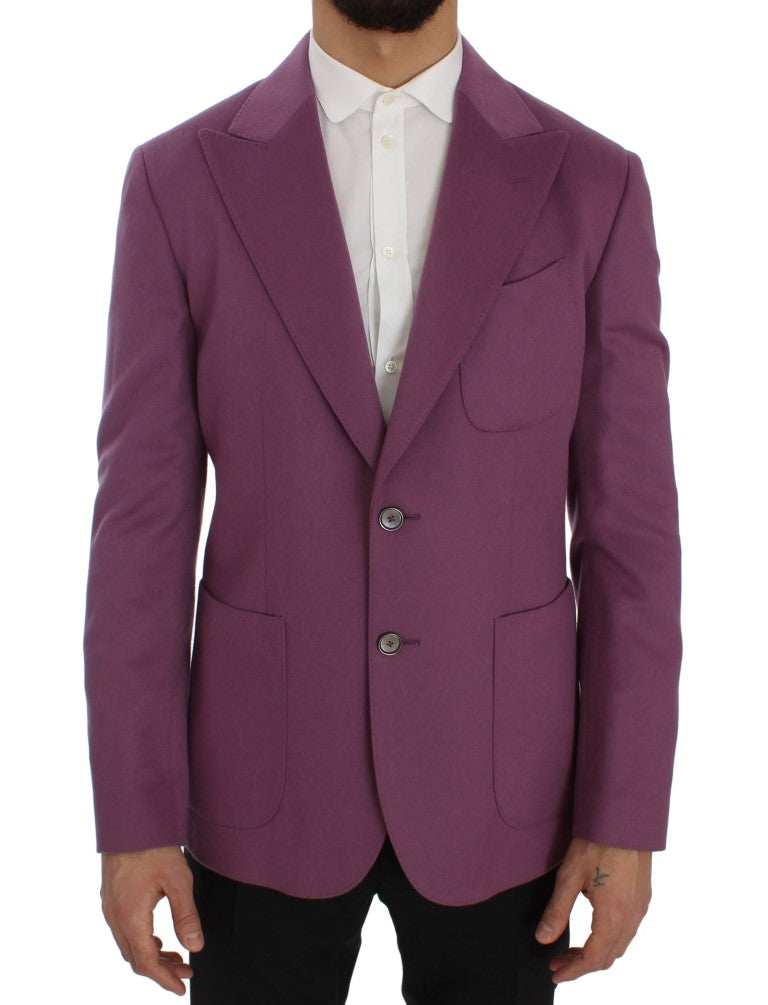 Dolce & Gabbana Lila Cashmere Slim Fit Blazer Jacket-5