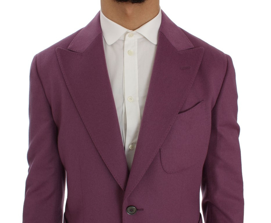 Dolce & Gabbana Lila Cashmere Slim Fit Blazer Jacket-2