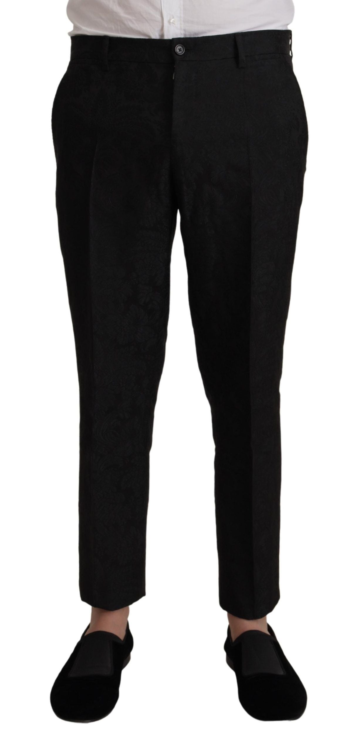 Dolce & Gabbana Schwarzer Polyester Anzug 2 Stück MARTINI-6