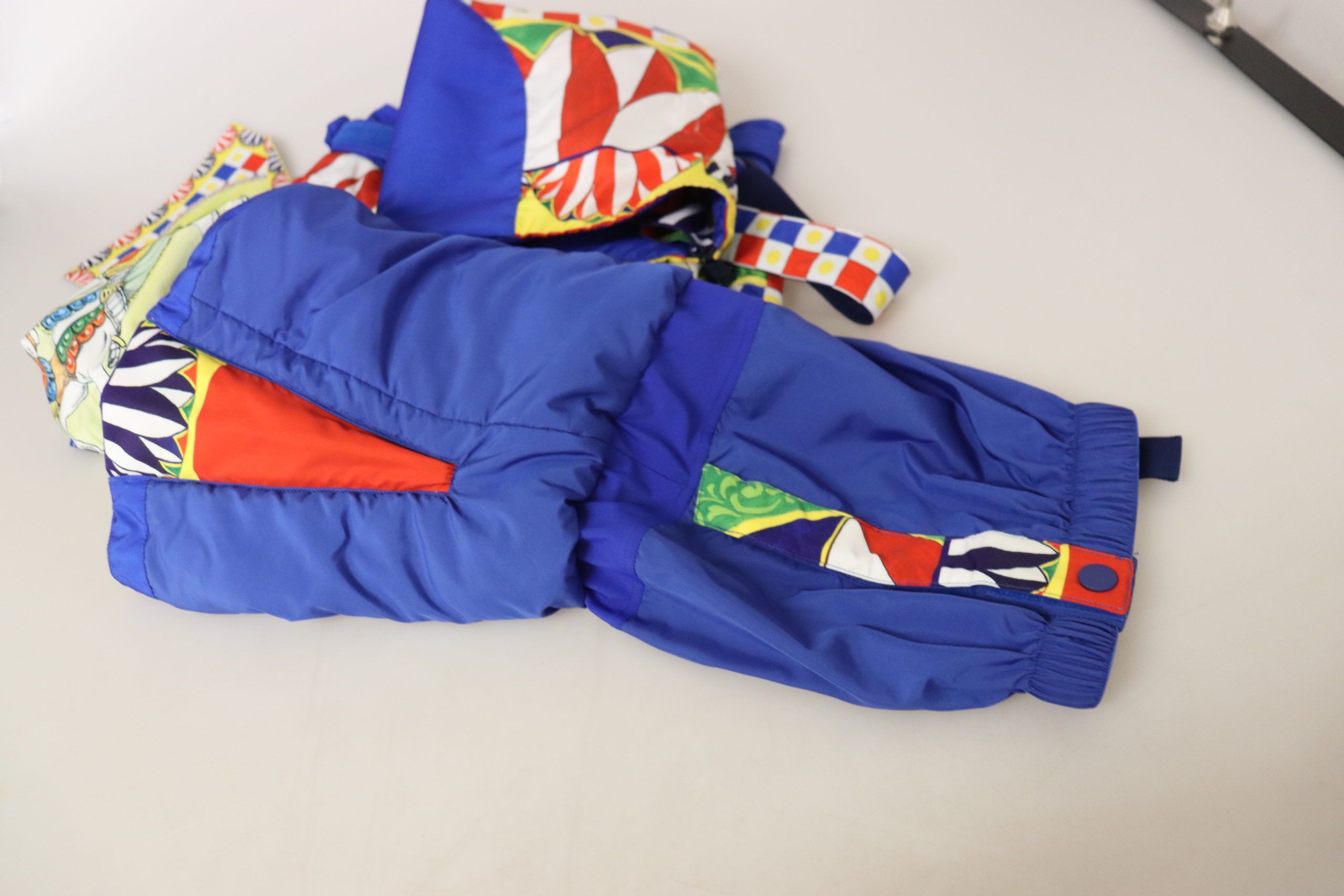 Dolce & Gabbana Multicolor Printed Snow Pants-7