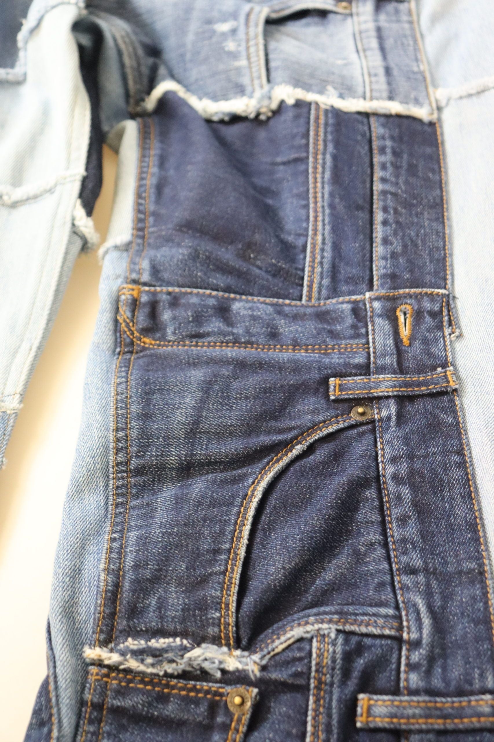 Dolce & Gabbana Multicolor Patchwork Denim High Waist Jeans-7