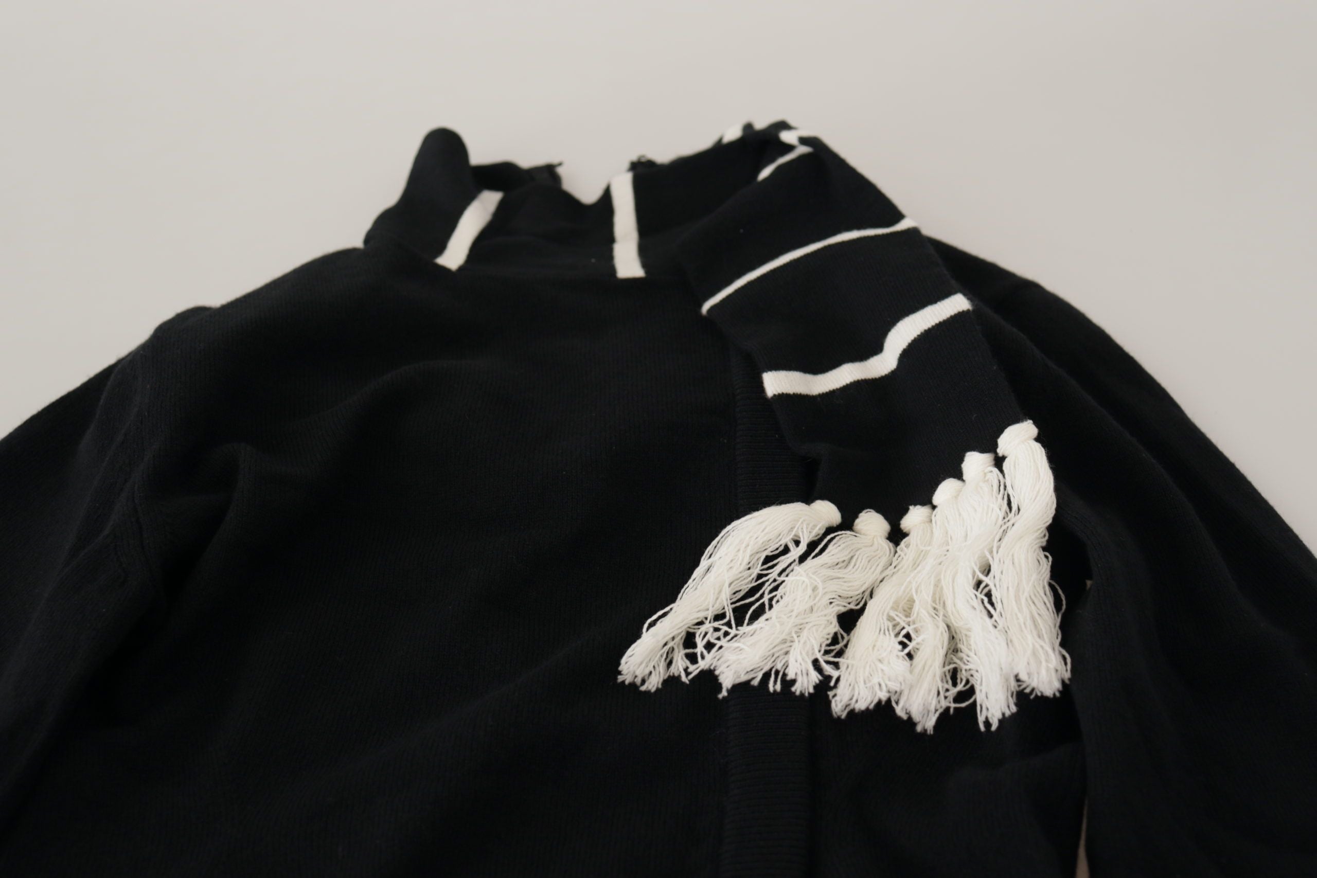 Dolce & Gabbana Schwarzer Kaschmir-Rollkragenpullover-5