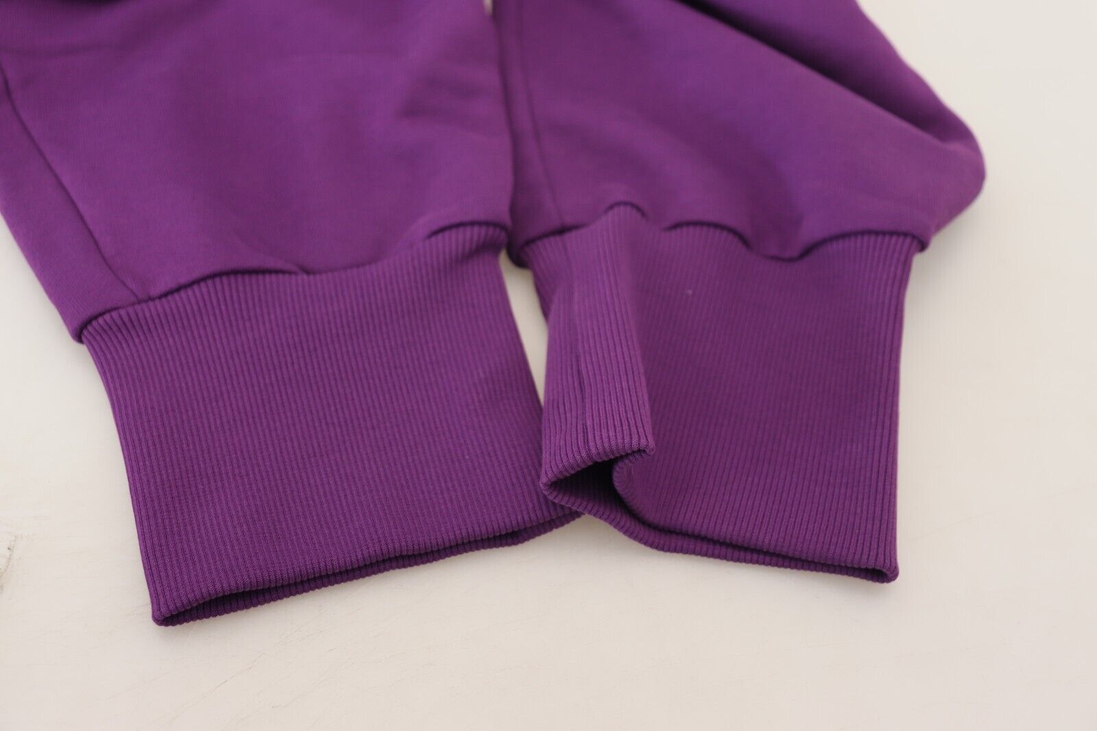 Dolce & Gabbana Purple Cotton Cargo Sweatpants Jogging Pants-6