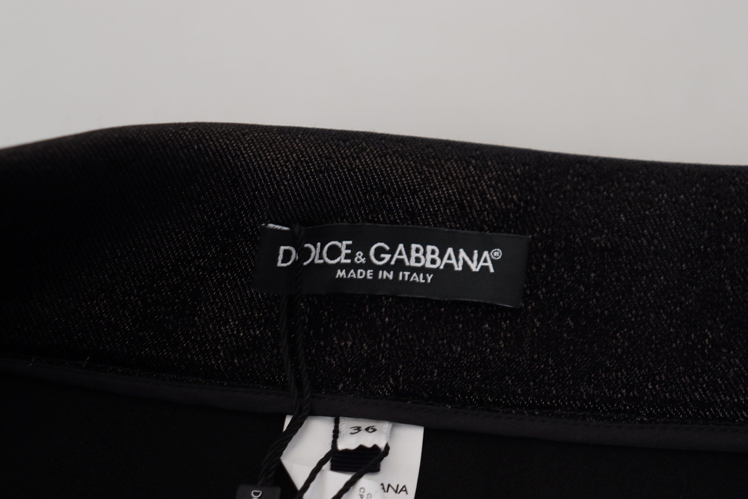 Dolce & Gabbana Schwarze Skinny Denim-Jeans aus gewaschener Baumwolle-5