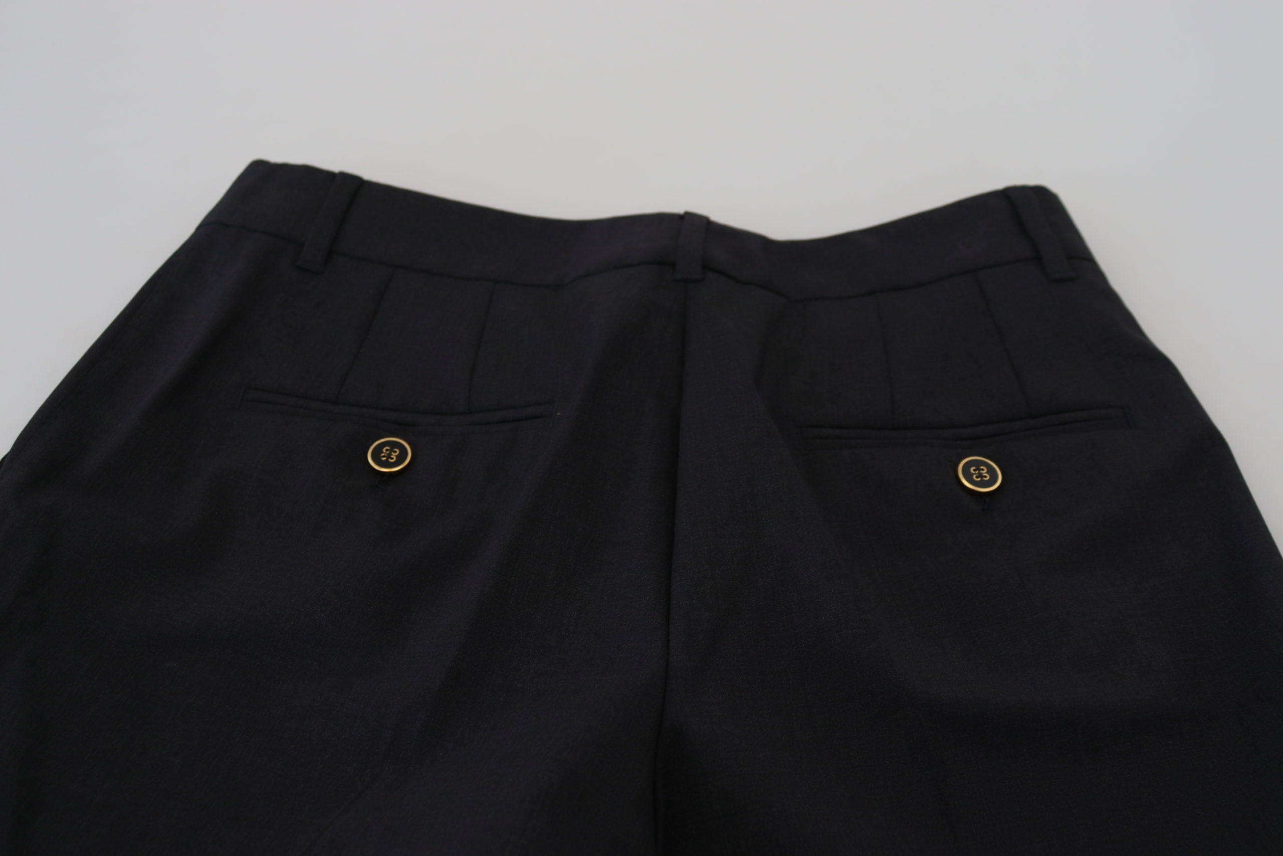 Dolce & Gabbana Graue Damen Formal Tapered Pants-5