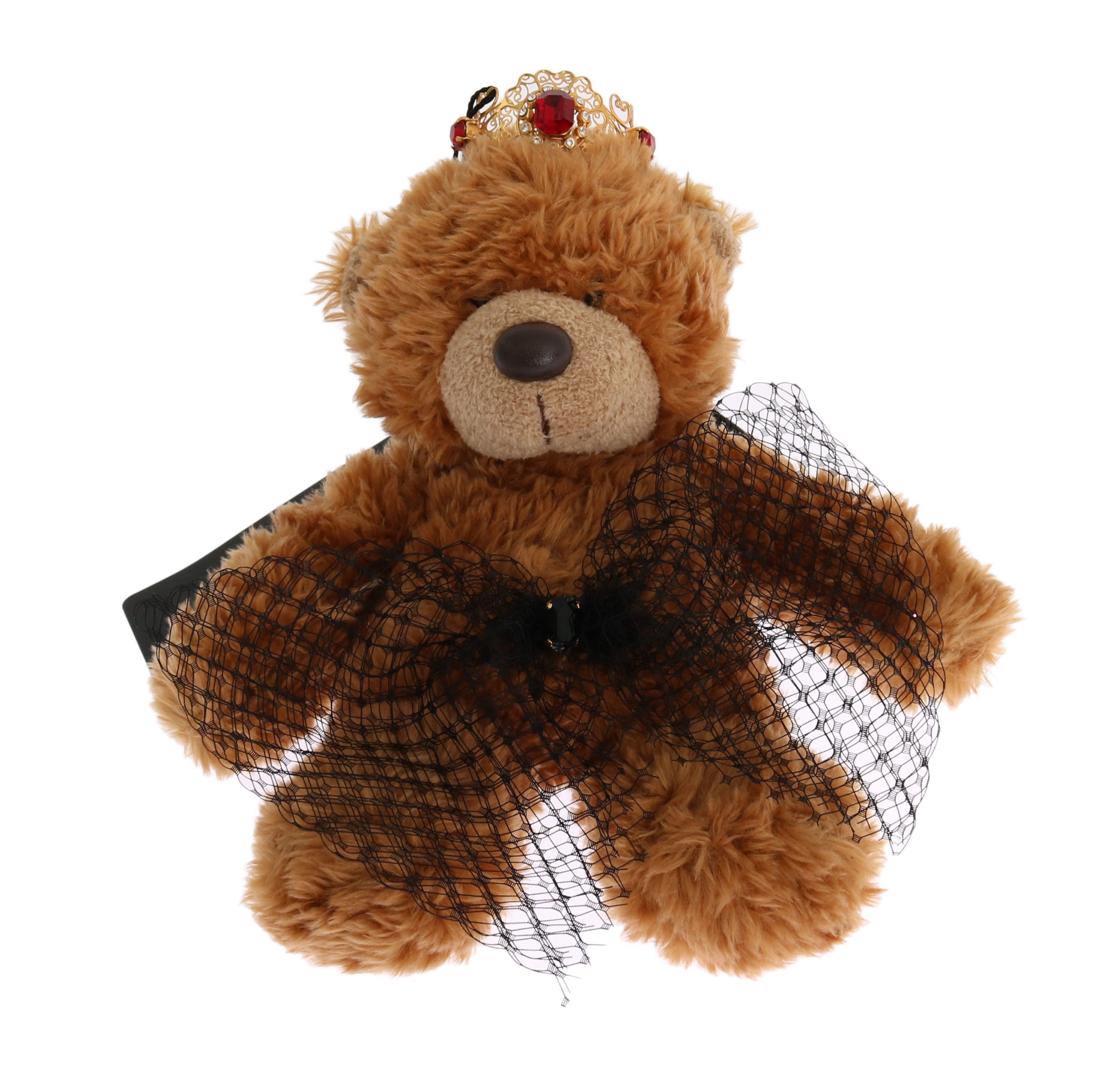 Dolce & Gabbana Teddybär Gold Kristallkrone Tiara Diadem Haarband-3