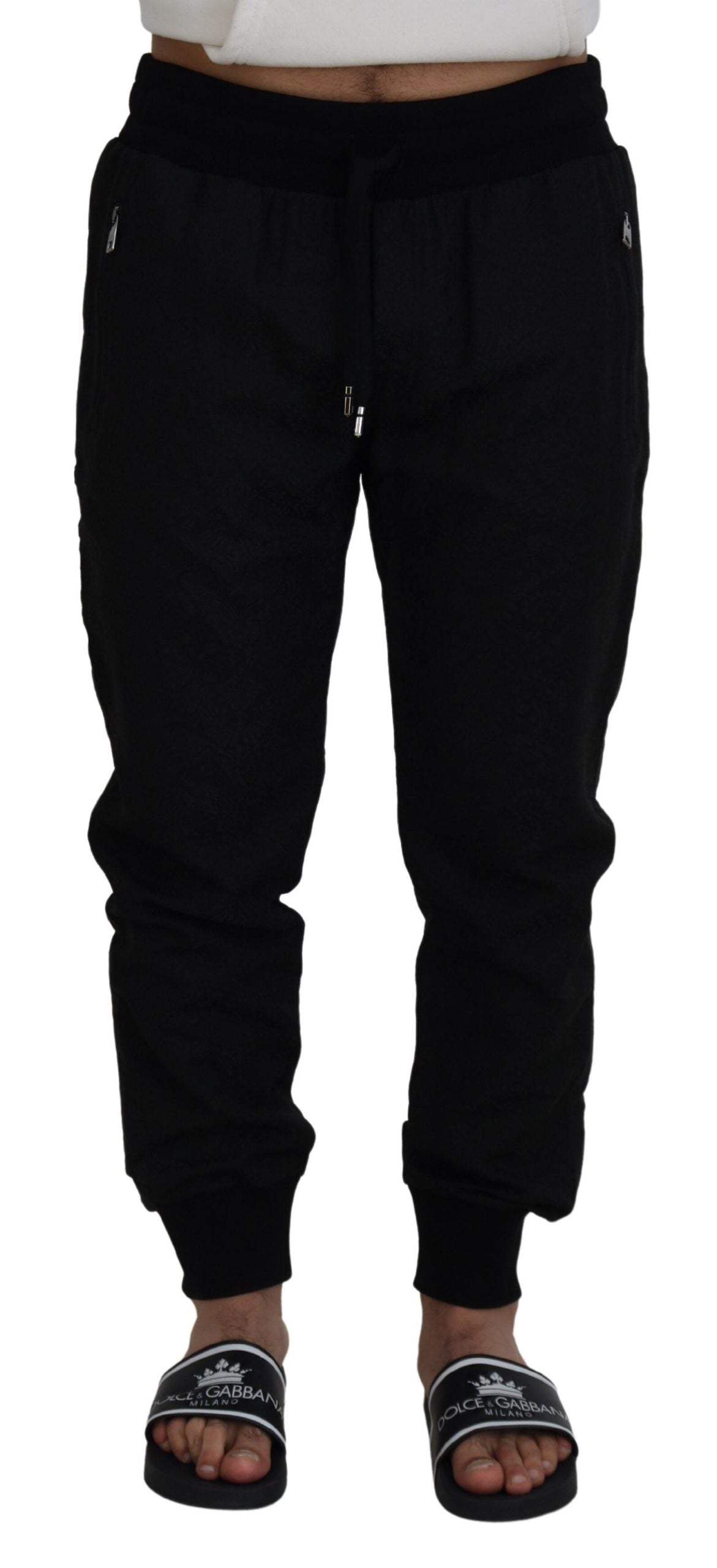 Dolce & Gabbana Black Men's Casual Joggers