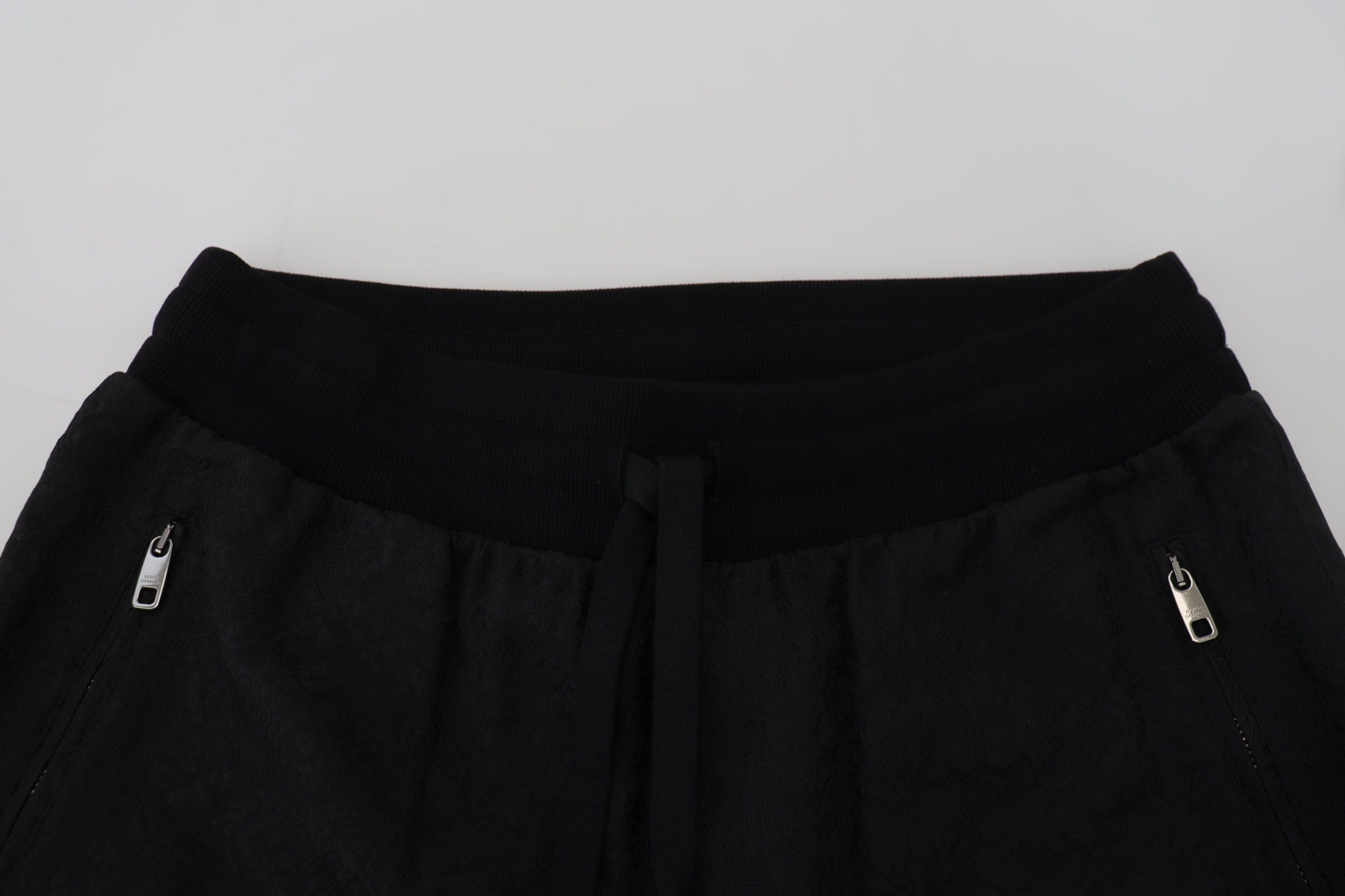 Dolce & Gabbana Black Men's Casual Joggers-4