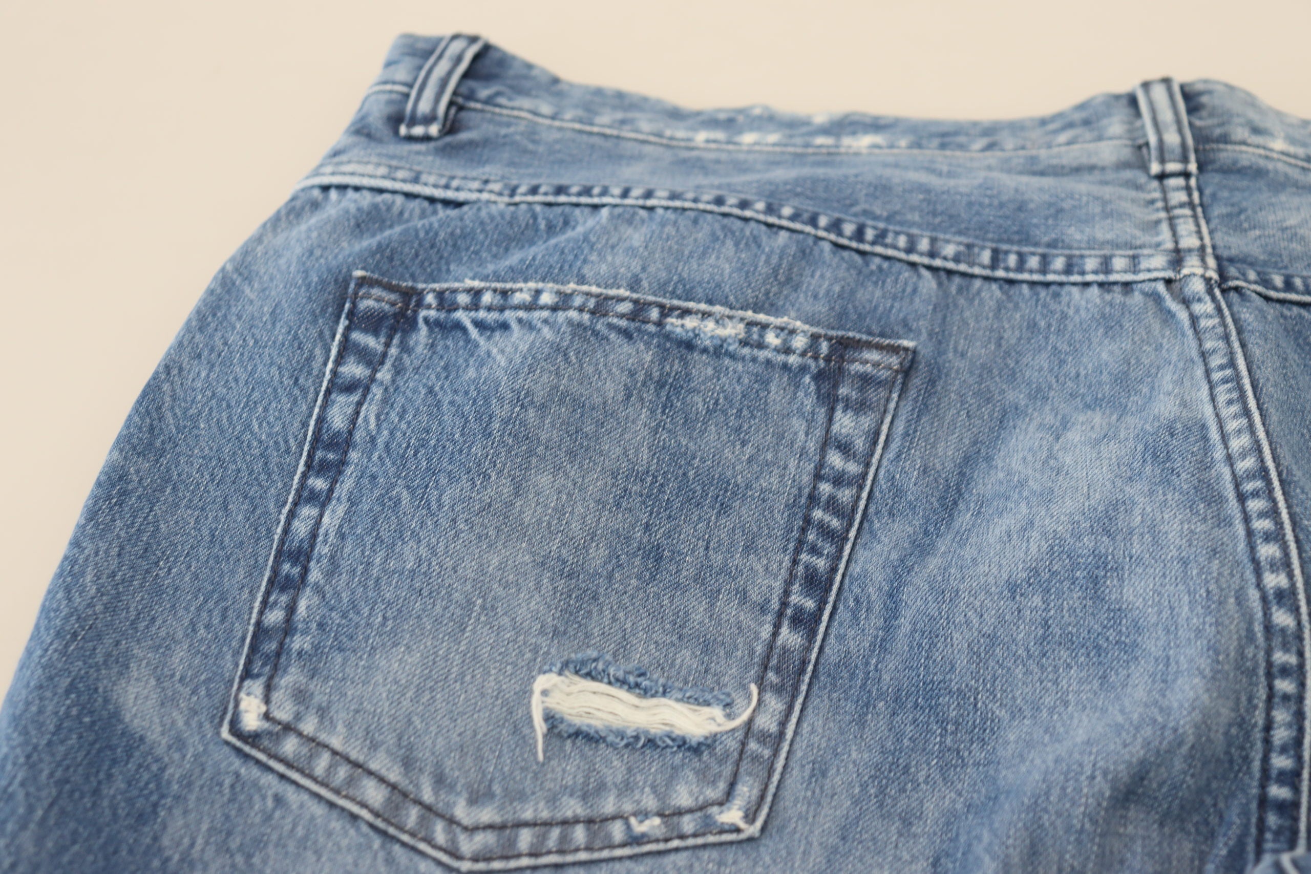 Dolce & Gabbana Blue Washed Cotton Casual Denim Jeans-5