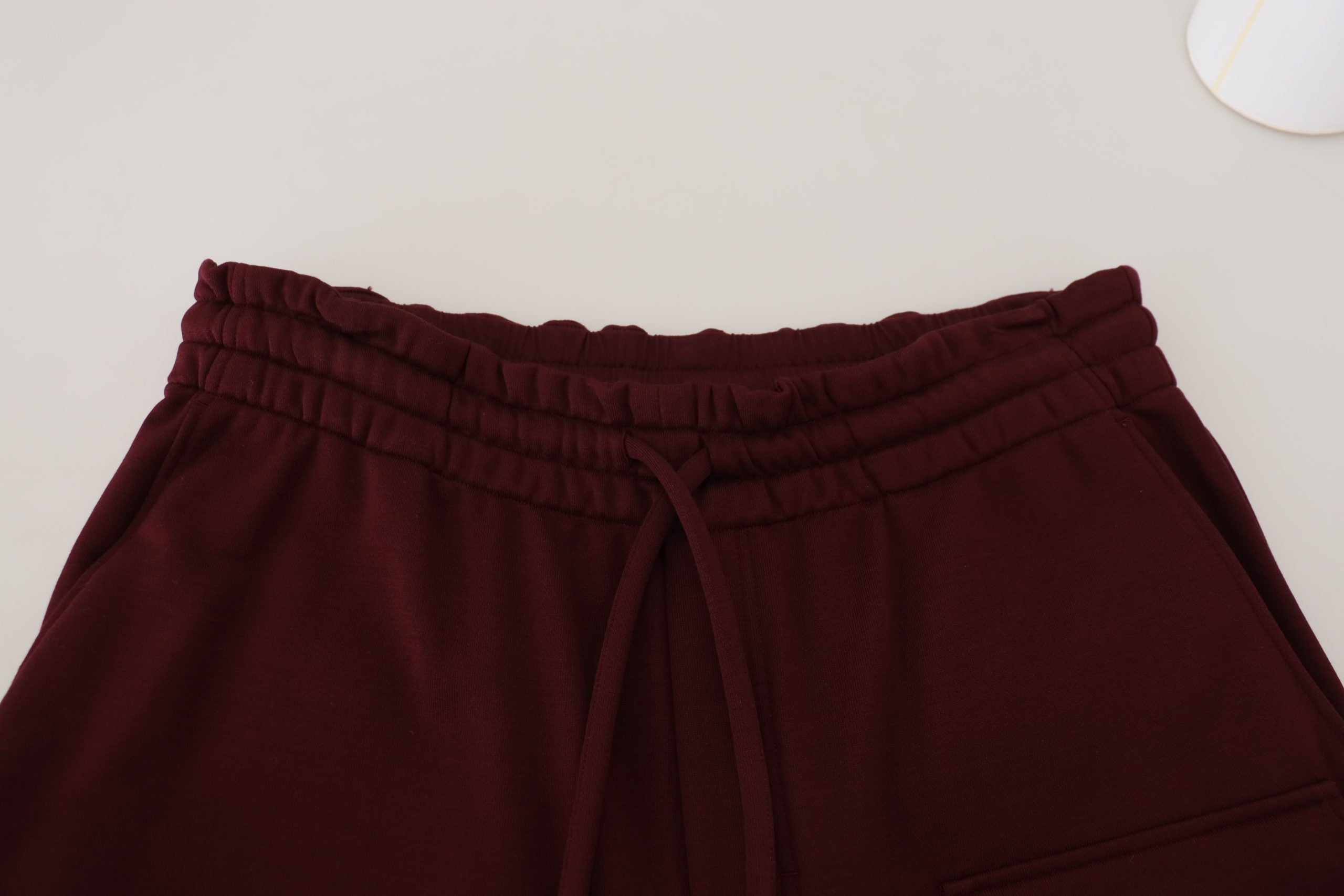 Dolce & Gabbana Maroon Bermuda Cargo Men's Shorts-5